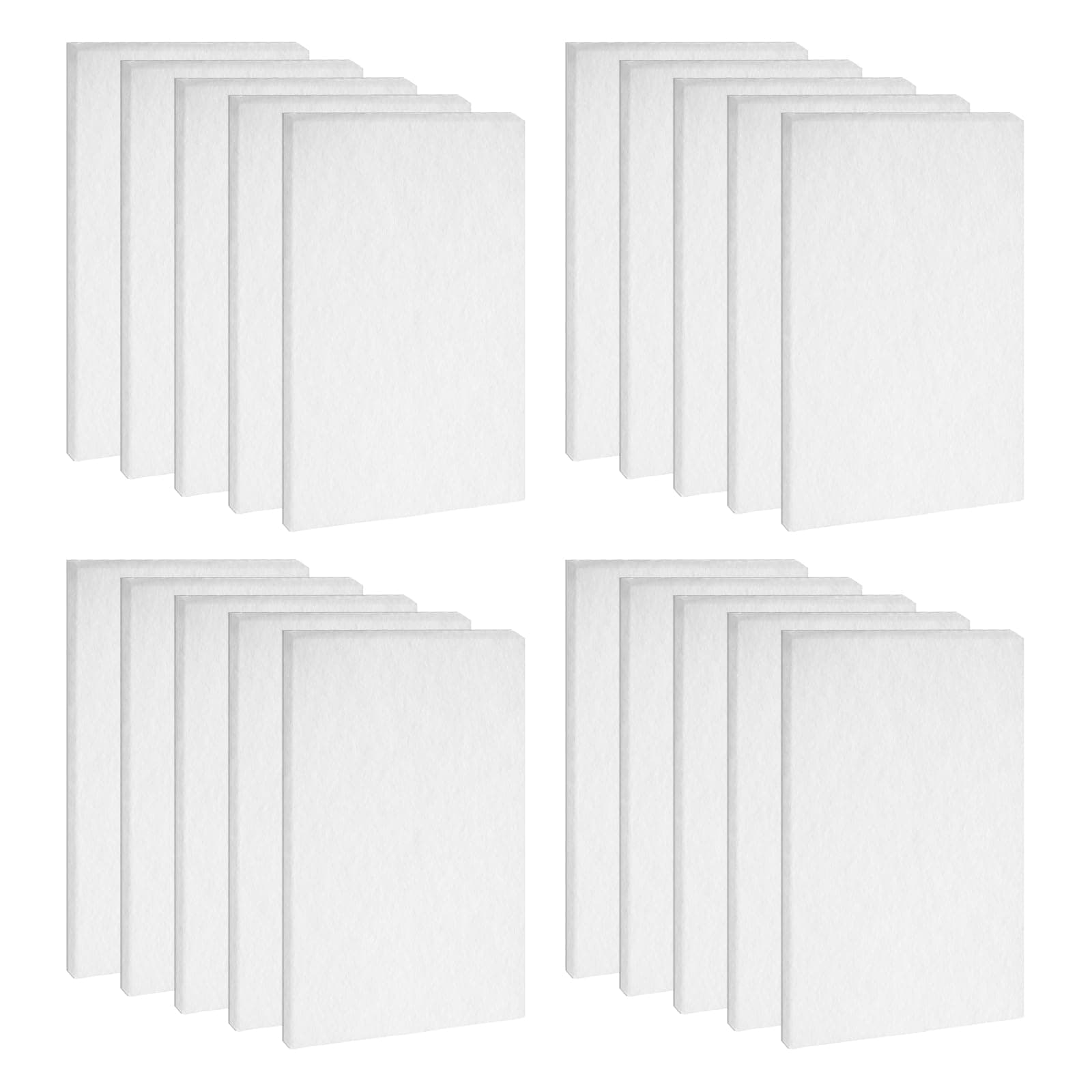 20 Pcs Pre-filter Replacement Compatible with F1 Desktop Air Purifier, Office & Home Use, Non-woven Fabric, Effectively is designed to help collect Dust, Pet Hair & Debris, Extends Filter Life
