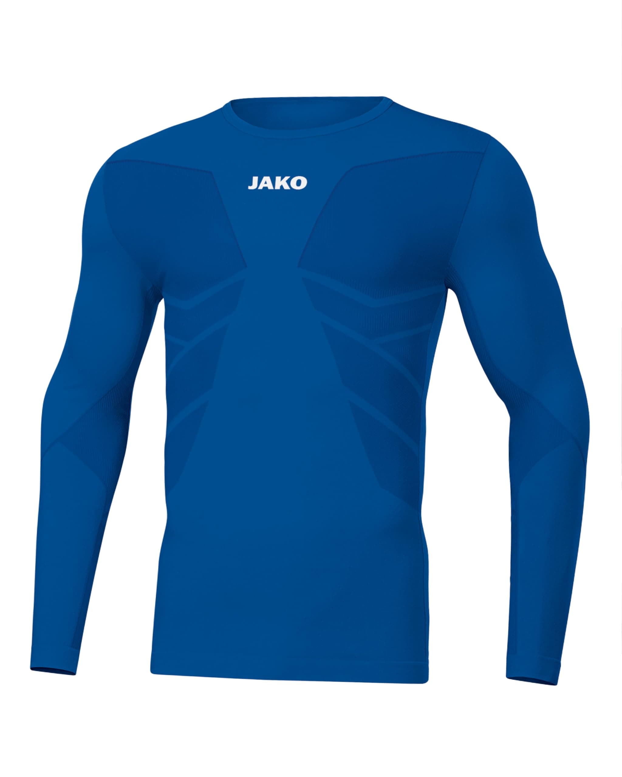 JAKO Comfort 2.0 Long Sleeve Men's Long Sleeve - Sport Royal, Large