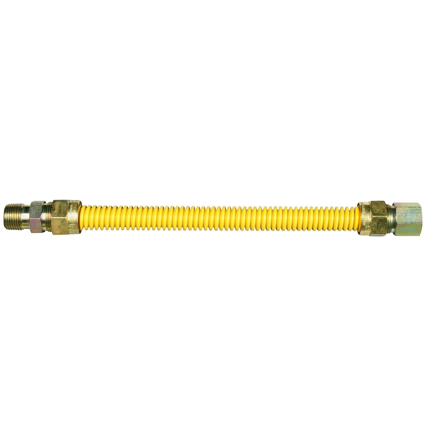 Dormont SafetyShield Stainless Steel Gas Connector, Coated, 1/2" OD x 36" L