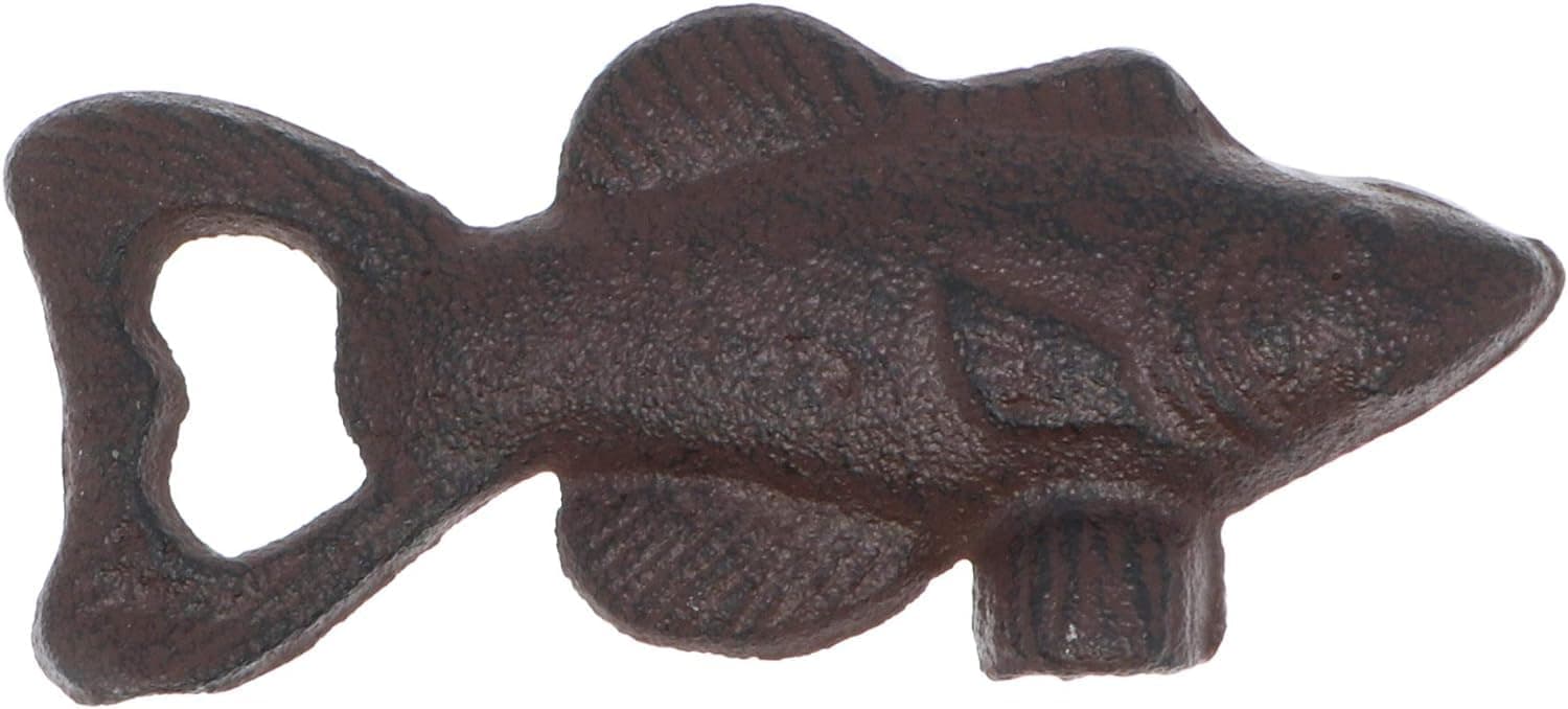 Nautical Sea Life Cast Iron Bottle Opener Ornament - Fish