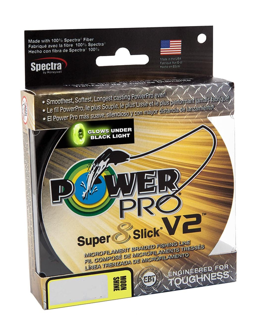 Power Pro SSV2 20 LB X 1500 YD Moon Shin