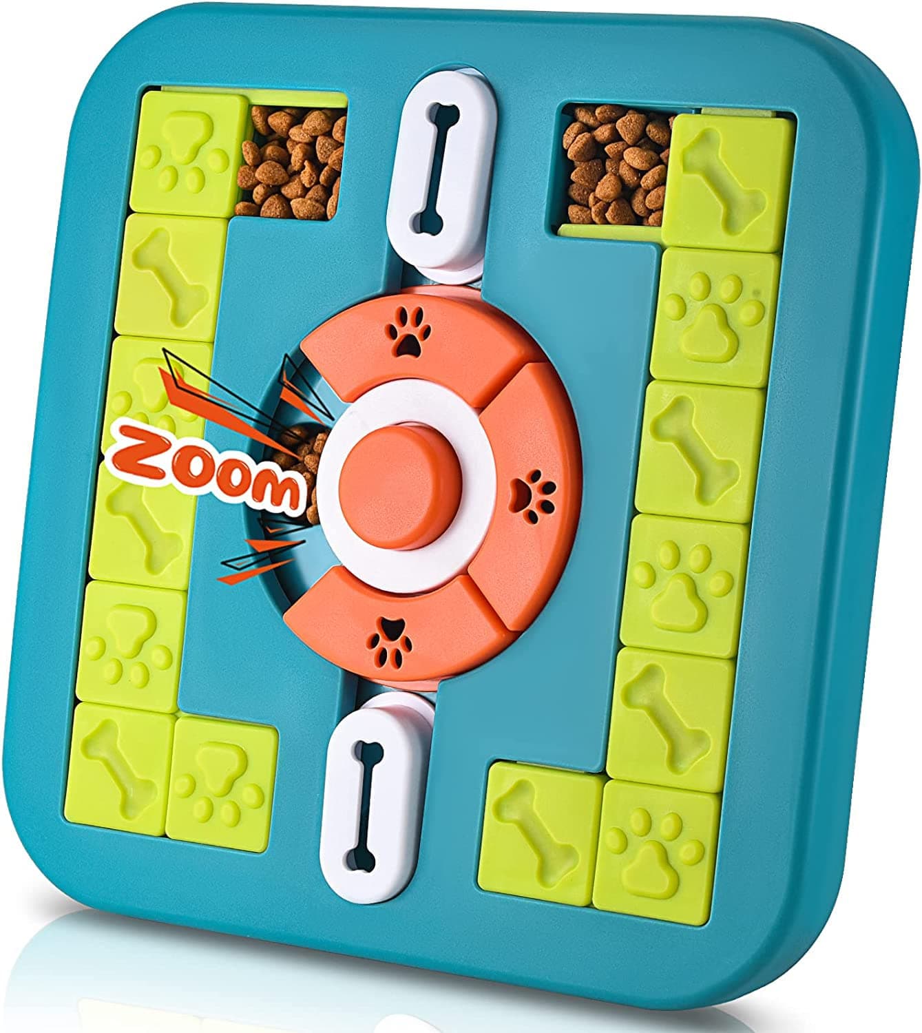 FOXMM Dog Puzzle Toys,Interactive Treat Puzzle Dog Toy for IQ Training