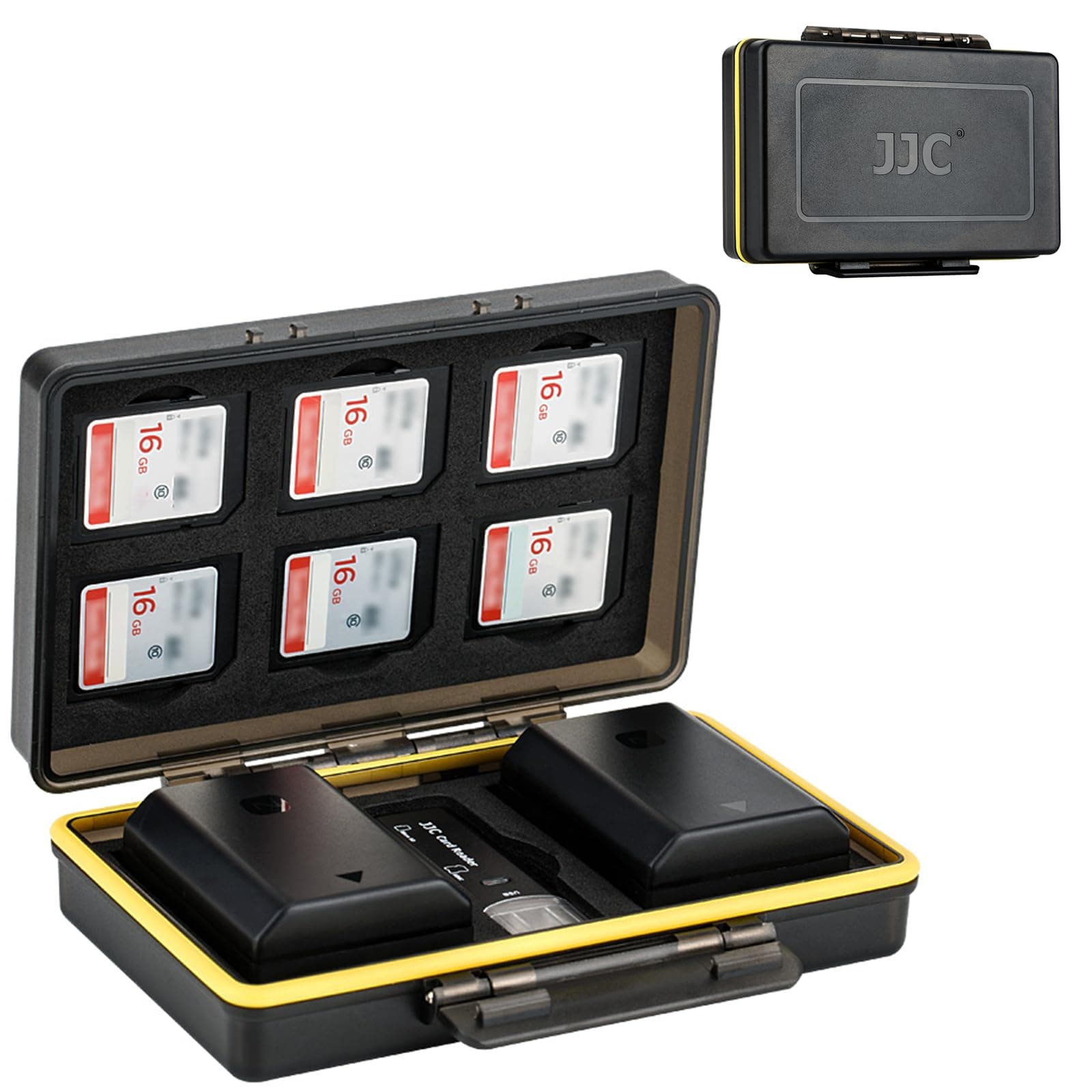 Sony NP-FZ100 NP-FW50 Battery SD Memory Card Case Holder for 6 SD 2 Battery