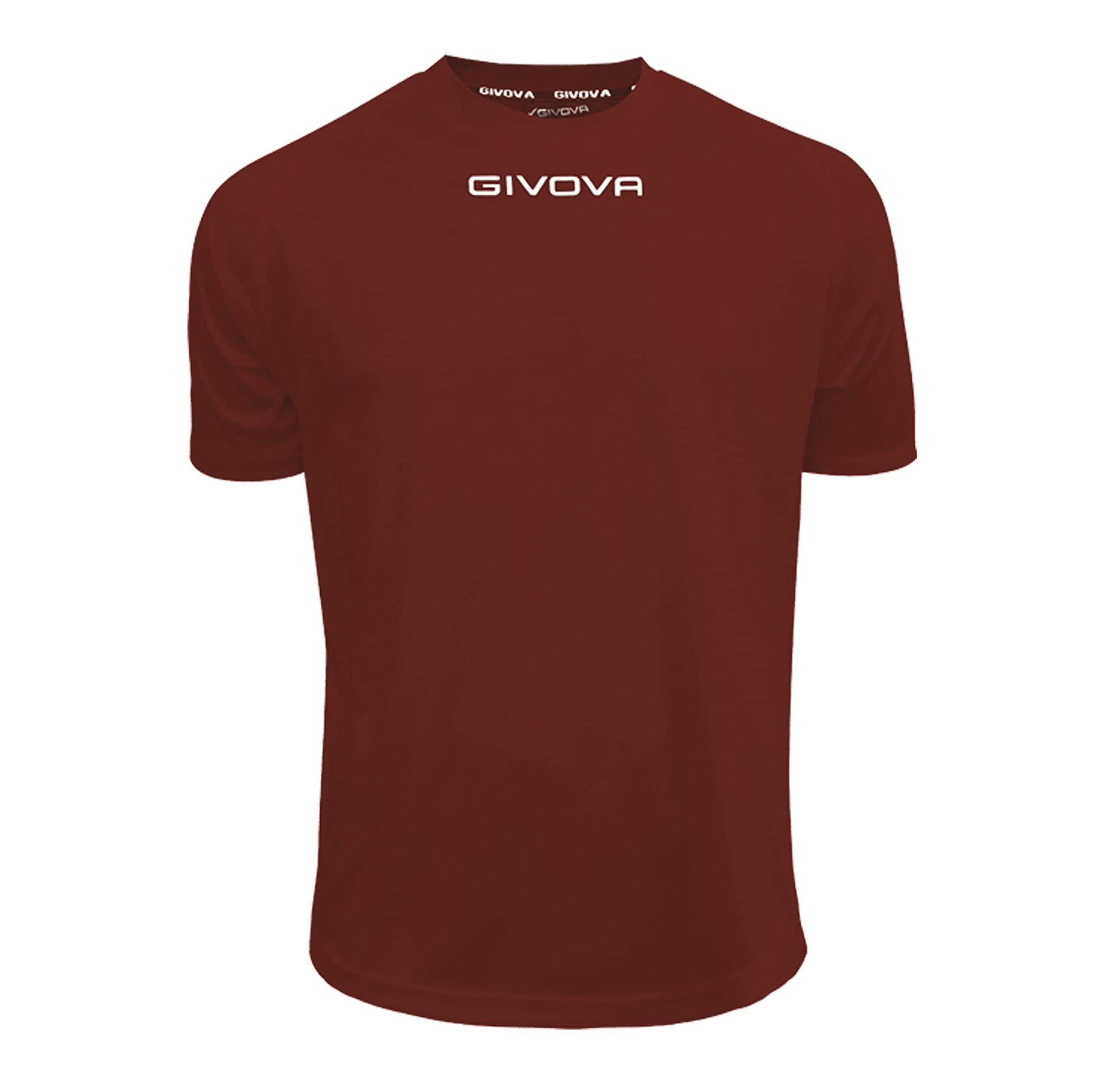 Givova - MAC01 Sport T-shirt, garnet, 3XS