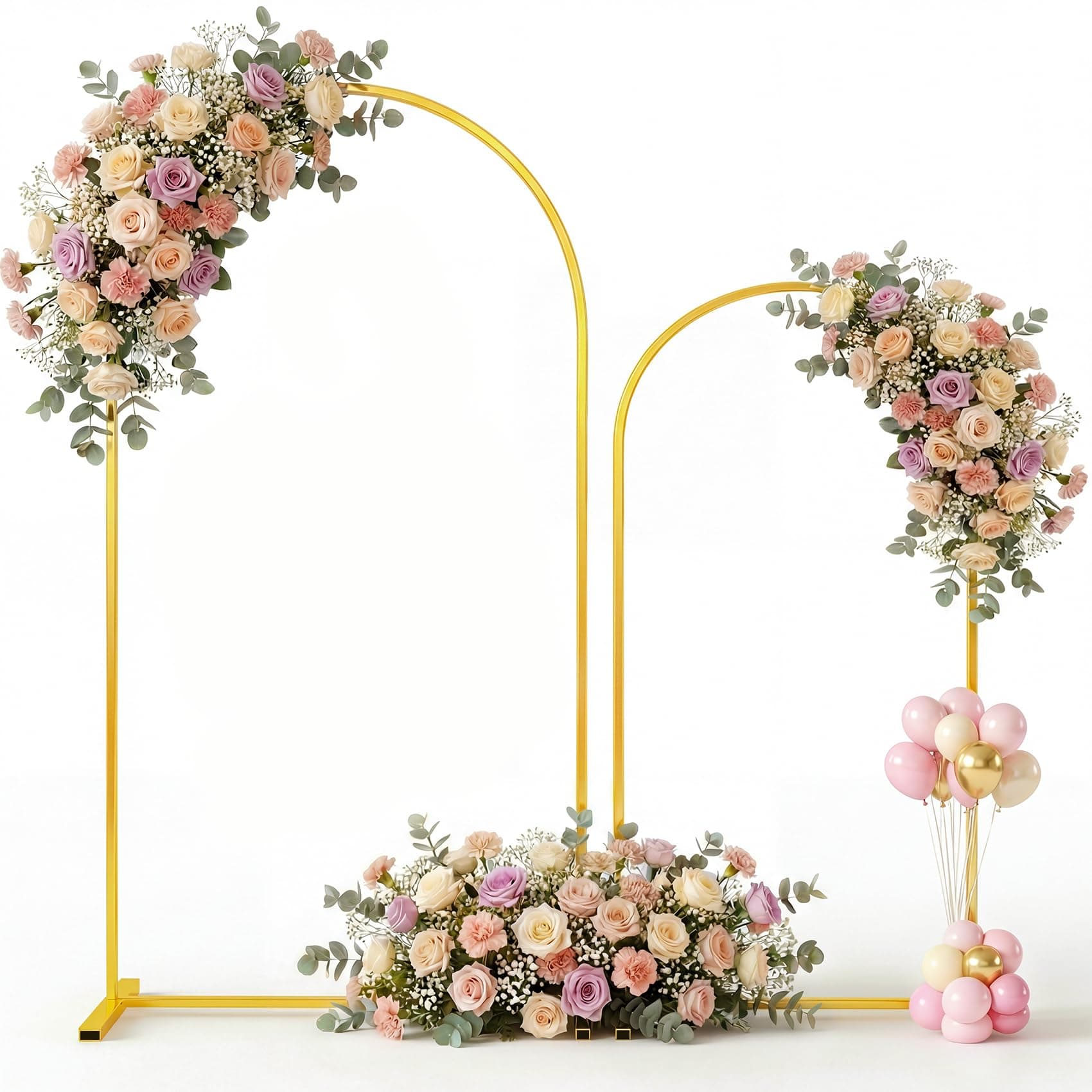 Toolterritary Metal Arch Backdrop Stand 8FT/6.6FT