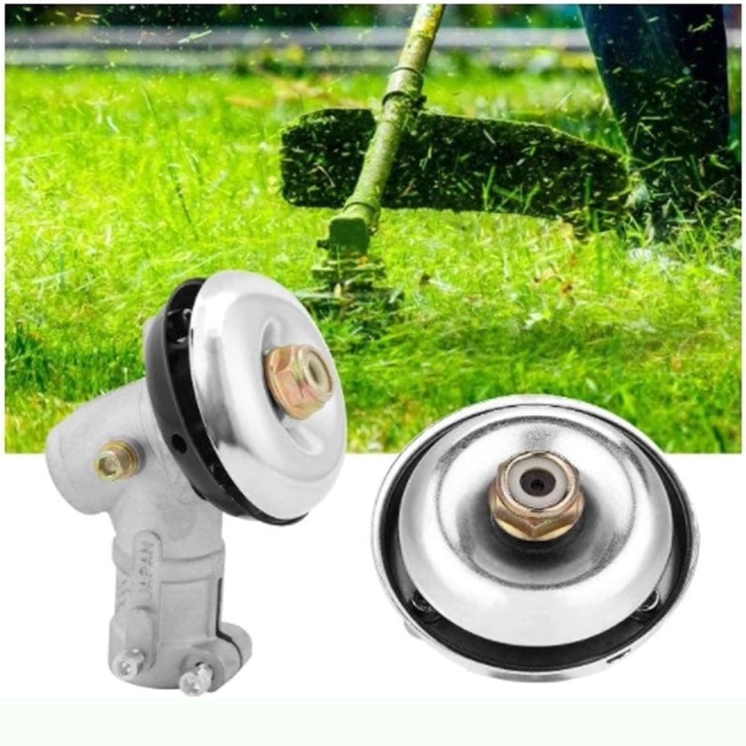 24mm 4/7/9/10 Teeth Lawn Mower Gear Head, Lawn Mower Gear Head, Brushcutter Accessories, Universal Brush Cutter Gearhead(10 Teeth)