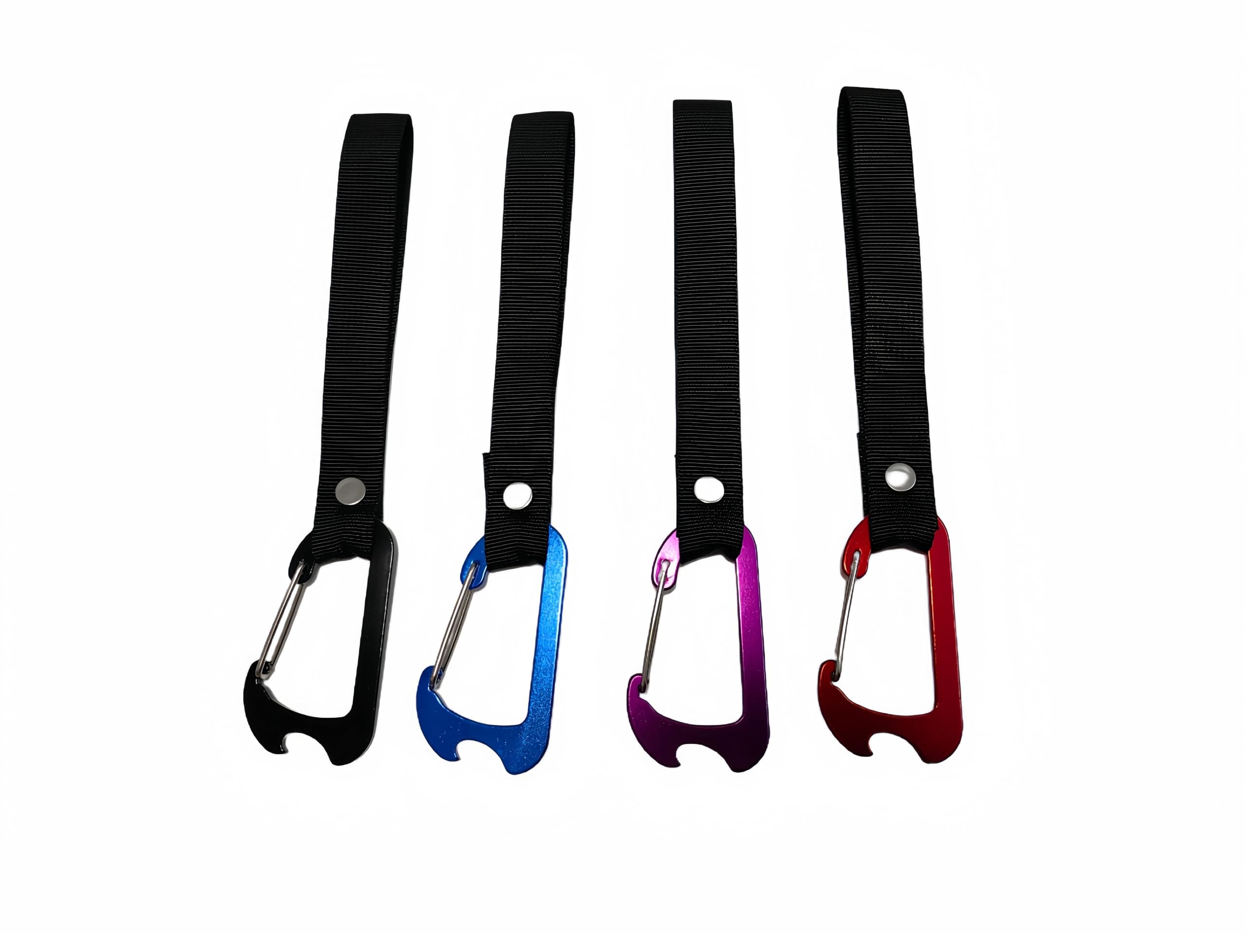 LINFEI Car Headrest Hook 4-piece Set Self-locking Universal Multi-functional Seat Hook, and also suitable for strollers, bicycles, motorcycles, etc.
