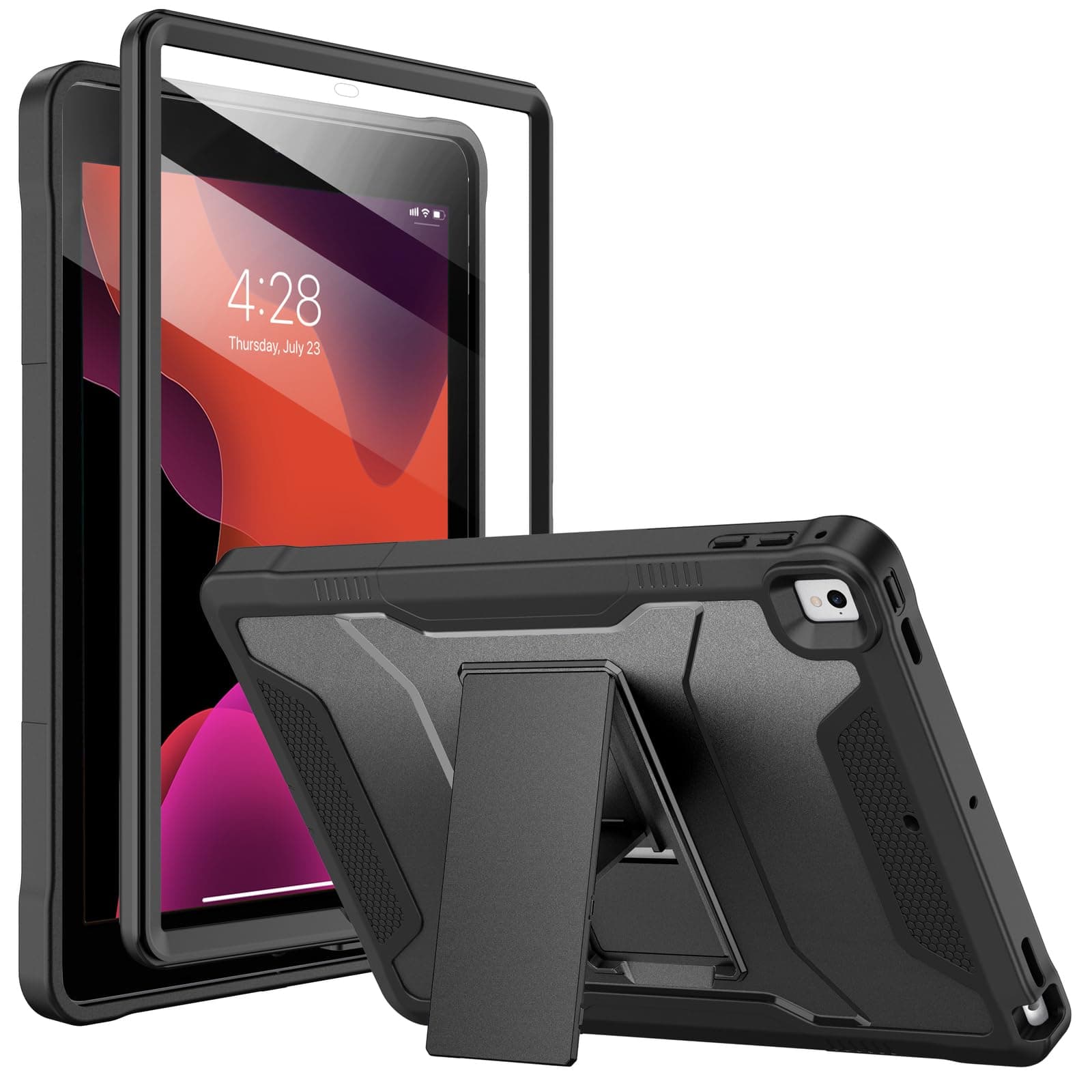 Soke Case for iPad 6th/5th Generation 9.7 Inch 2018/2017 - Black