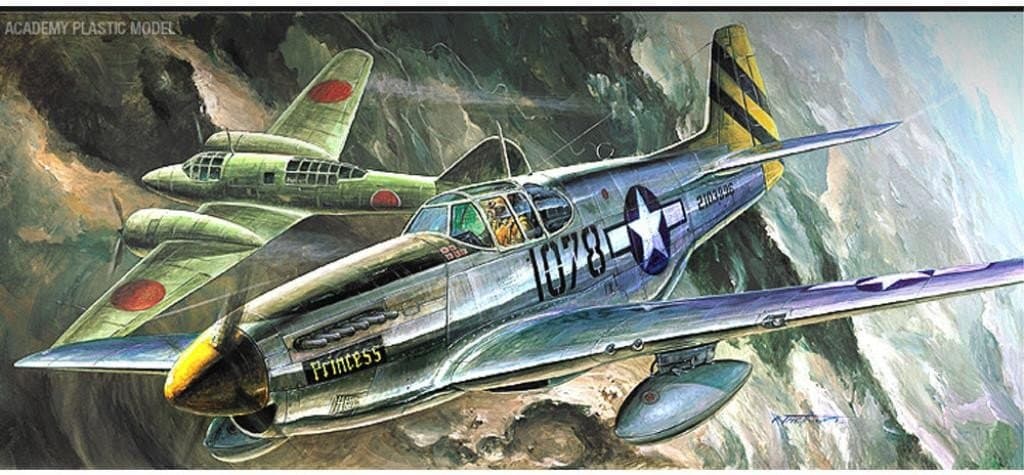 Academy The Fighter of World War II P-51C Model Kit