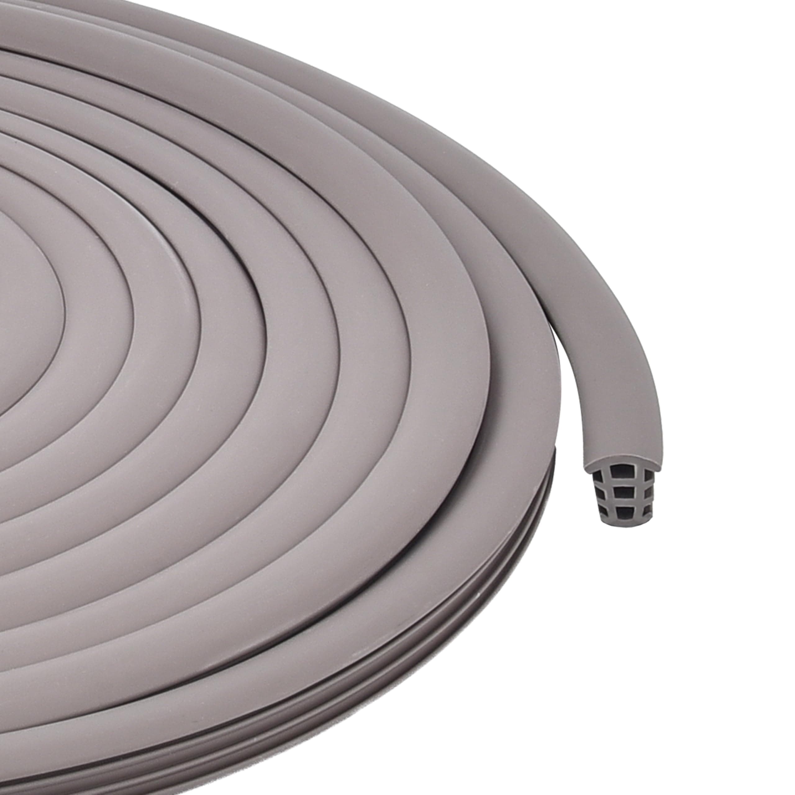 Tavonuxt Flexible EPDM Rubber Strip (25 ft Long x 1/2 inch Wide) - Concrete Crack Repair & Replacement, Weather & Aging Resistant Expansion Joint Filler for Driveways, Sidewalks