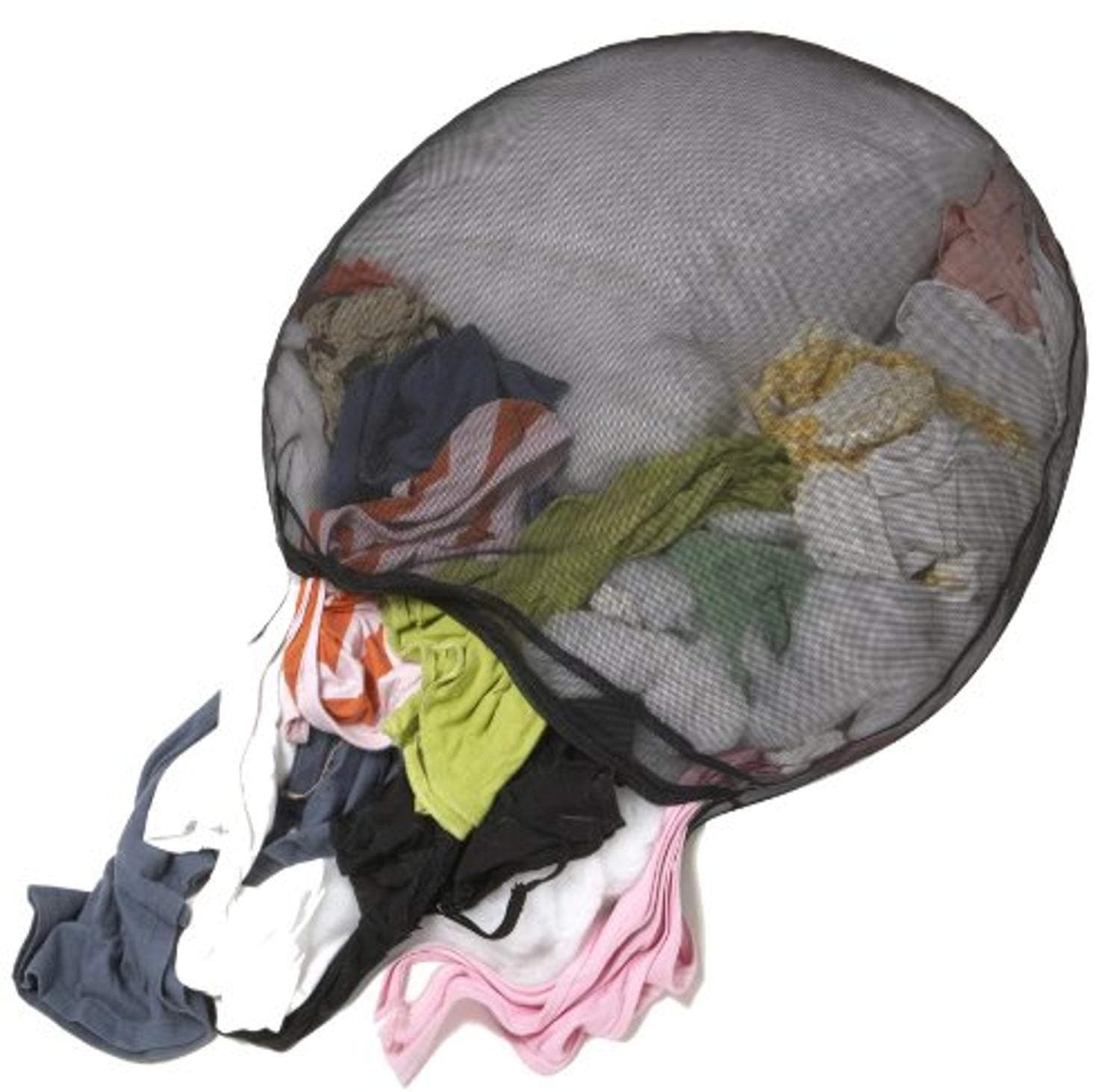 Molly Mutt Round Dog Bed Liner, Black, 91L x 10.16W x 91H cm, Zippered and Gusseted, Nylon