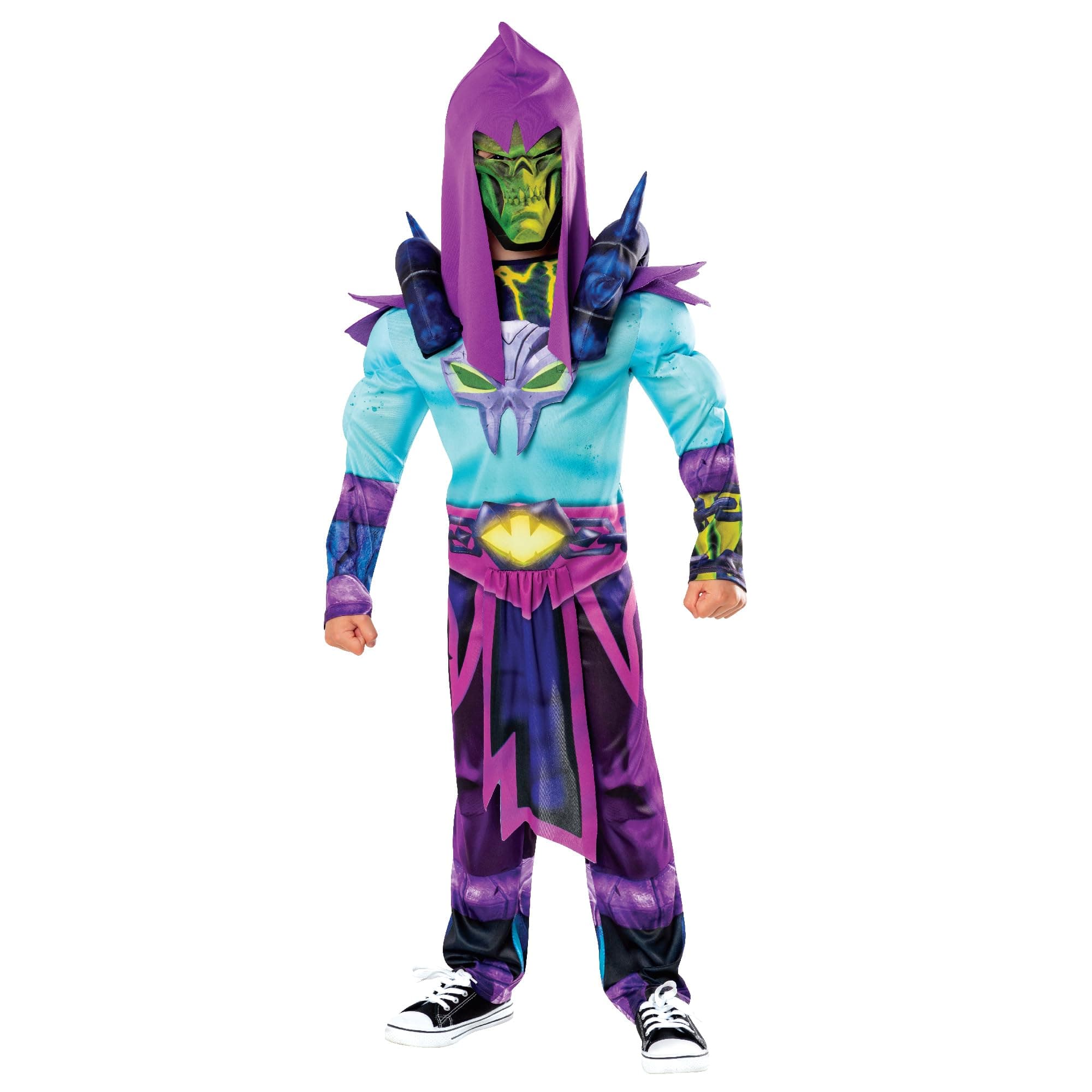 Rubie's 3016353-4 He-Man Skeletor Child Costume Kids Fancy Dress, Boys, Girls, Multicolour, 3-4 Years Halloween