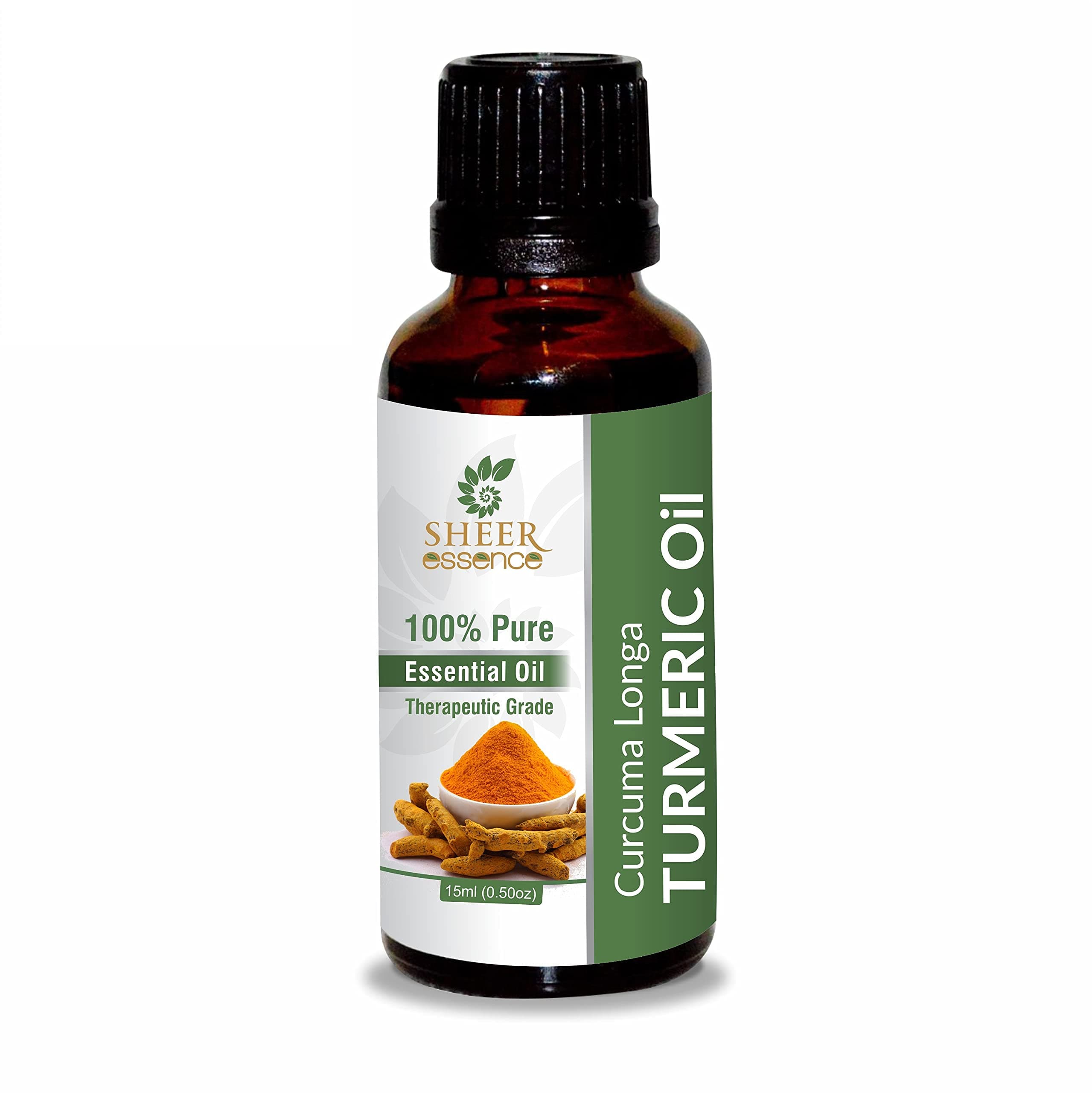 Turmeric Oil -(Curcuma Longa)- Essential Oil 100% Pure Natural Undiluted Uncut Therapeutic Grade Oil 8.45 Fl.OZ