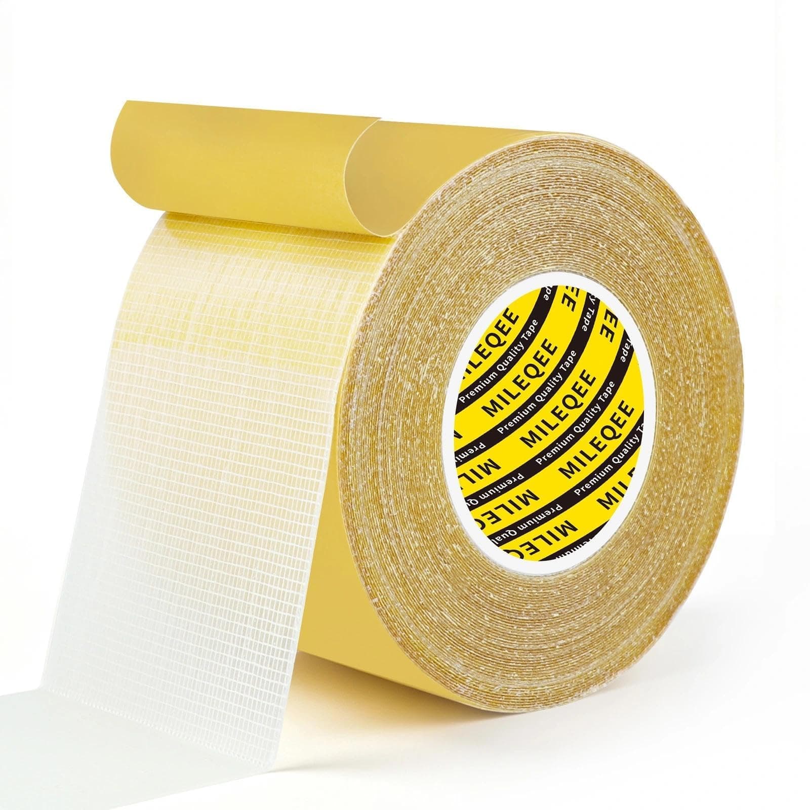 High Tack Double Sided Tape Heavy Duty Grid Mesh Magic,1.77" x 33FT