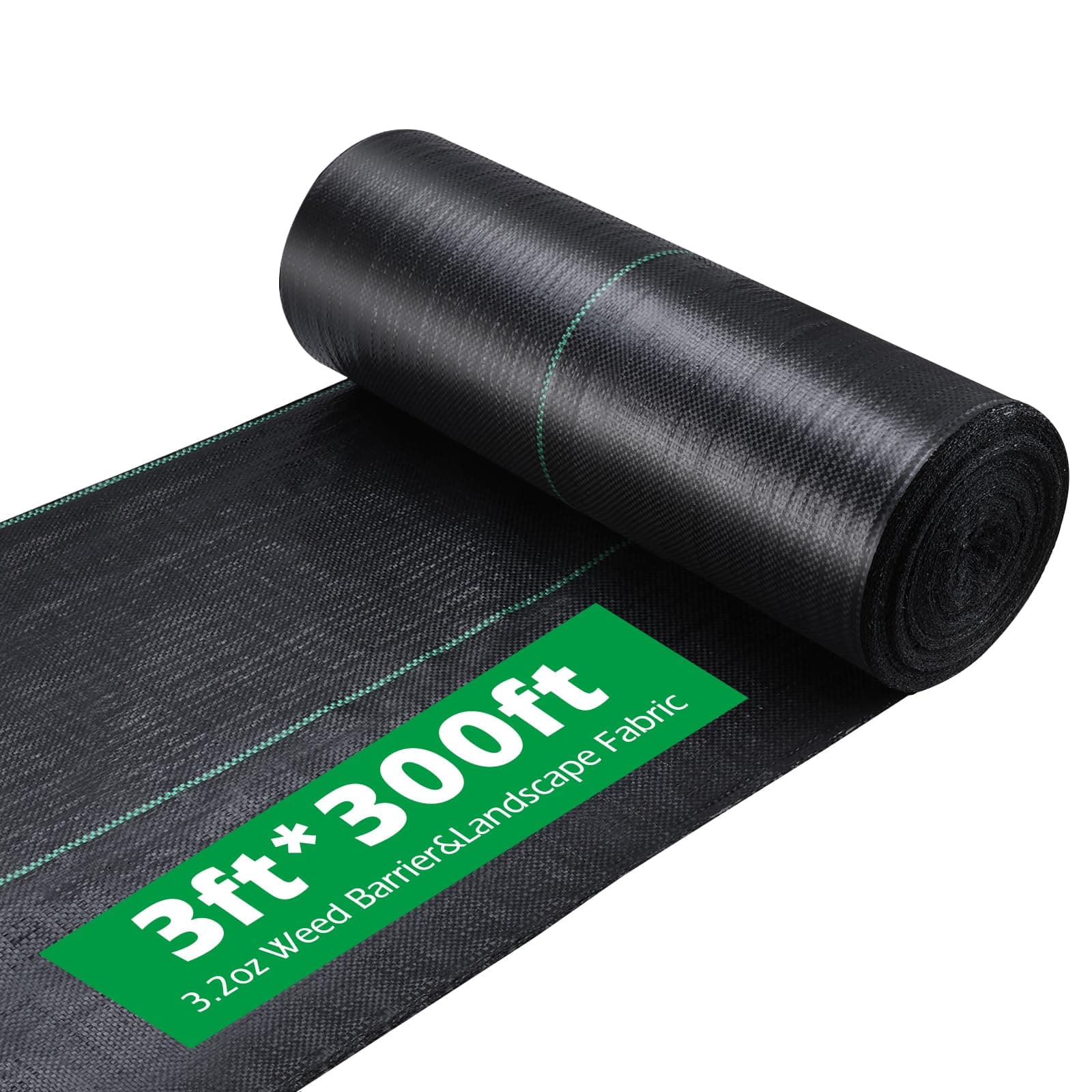 Finderomend Weed Barrier Landscape Fabric,Geotextile Fabric 3ft X 300ft