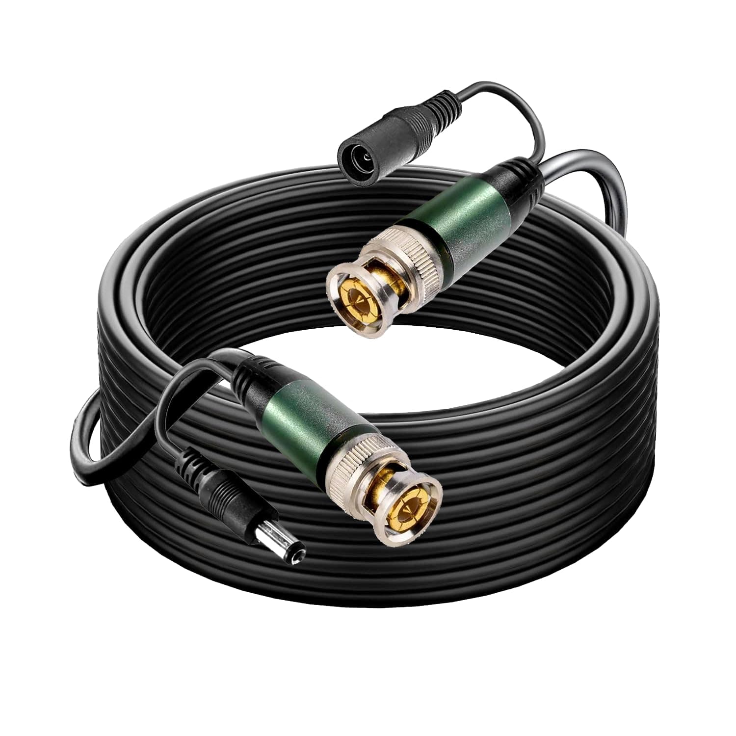 YOTETION 4 Pack 150ft bnc Video Power Cable, All-in-One Siamese Video and Power Security Camera CableSecurity Camera Cable Wire Cord for CCTV dvr Surveillance System