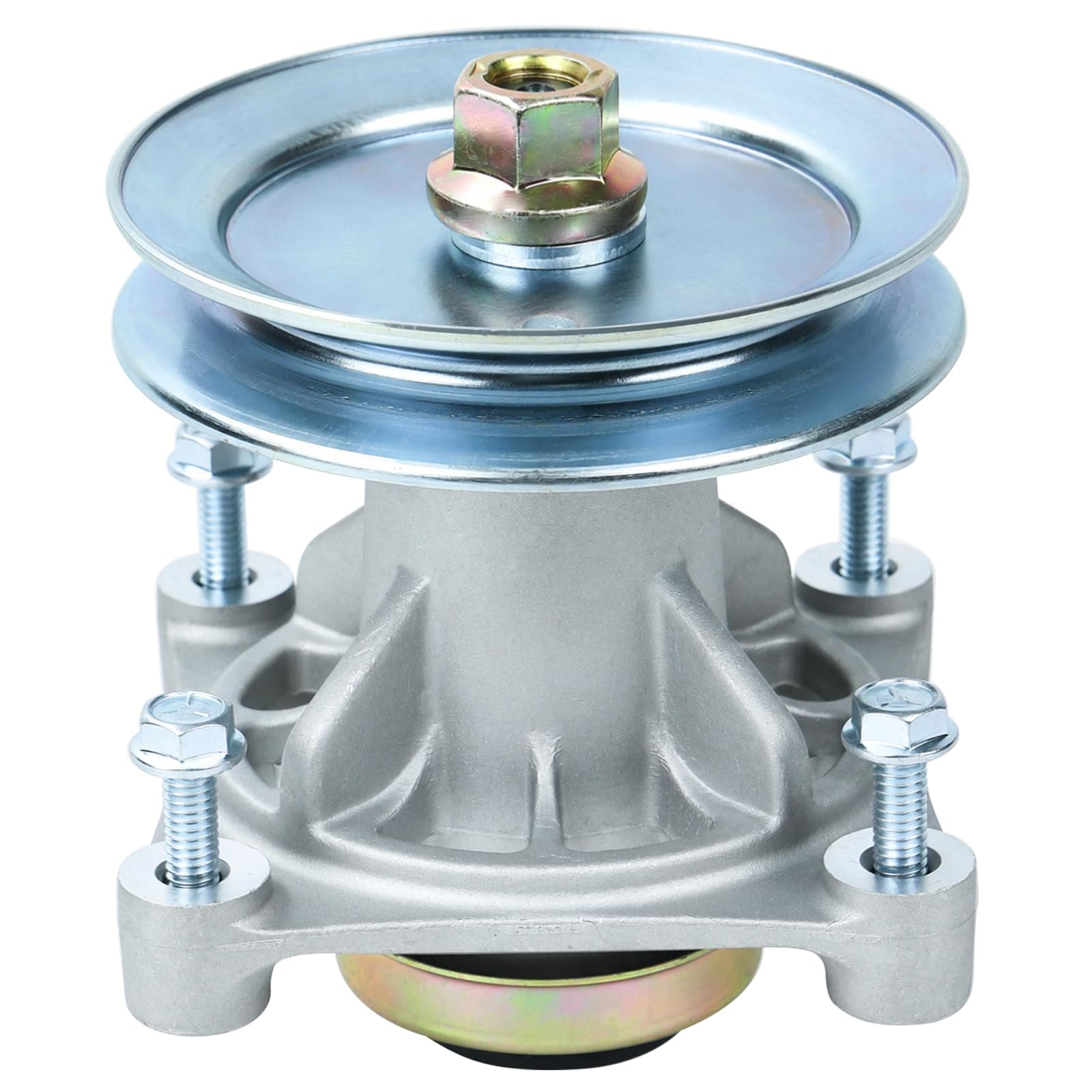 GUSUHAWK 604214 Spindle Assembly with 603988 Pulley 604123 Pulley Spacer Replaces Hustler 604214 Spindle Assembly, Hustler Part 604214, Hustler Raptor Spindle 604214 for Hustler Raptor 52 inch Spindle