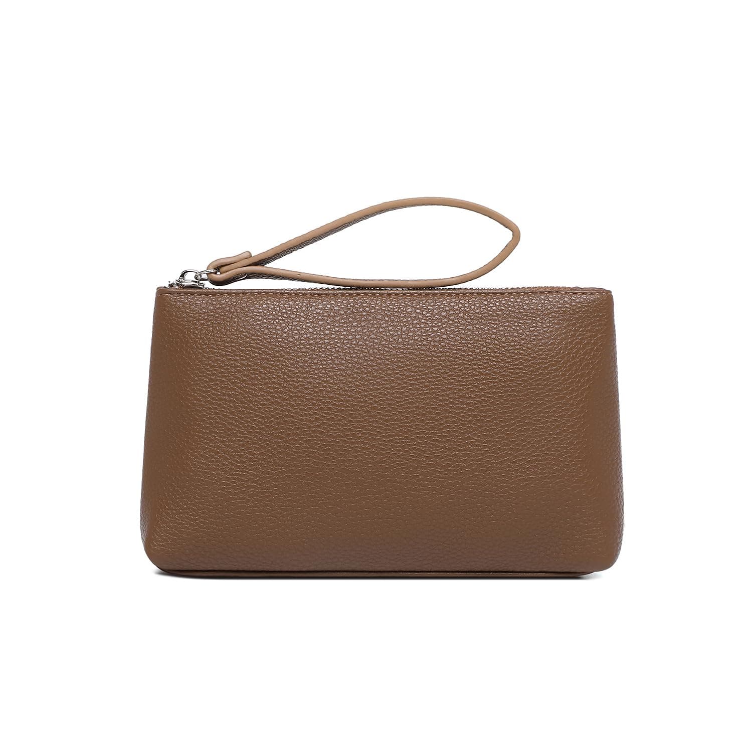 YONBEN Wristlet Wallet for Women Clutch Coin Purse, Toffee Brown, One Size