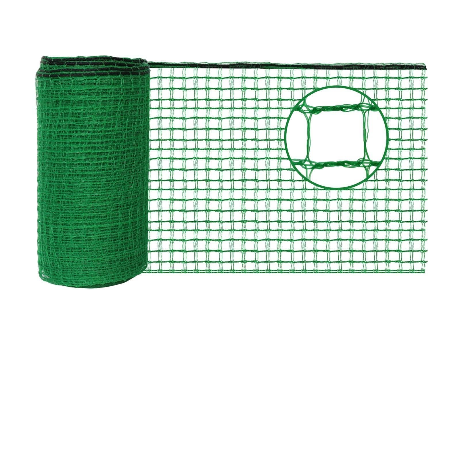 DOLEMODUO Deer Fence Netting, Heavy Duty 6x100 FT Plastic Gareden Netting, Reusable Green Temporary Fencing for Plant Protection, Animal Barrier, Snow, Poultry and Yard