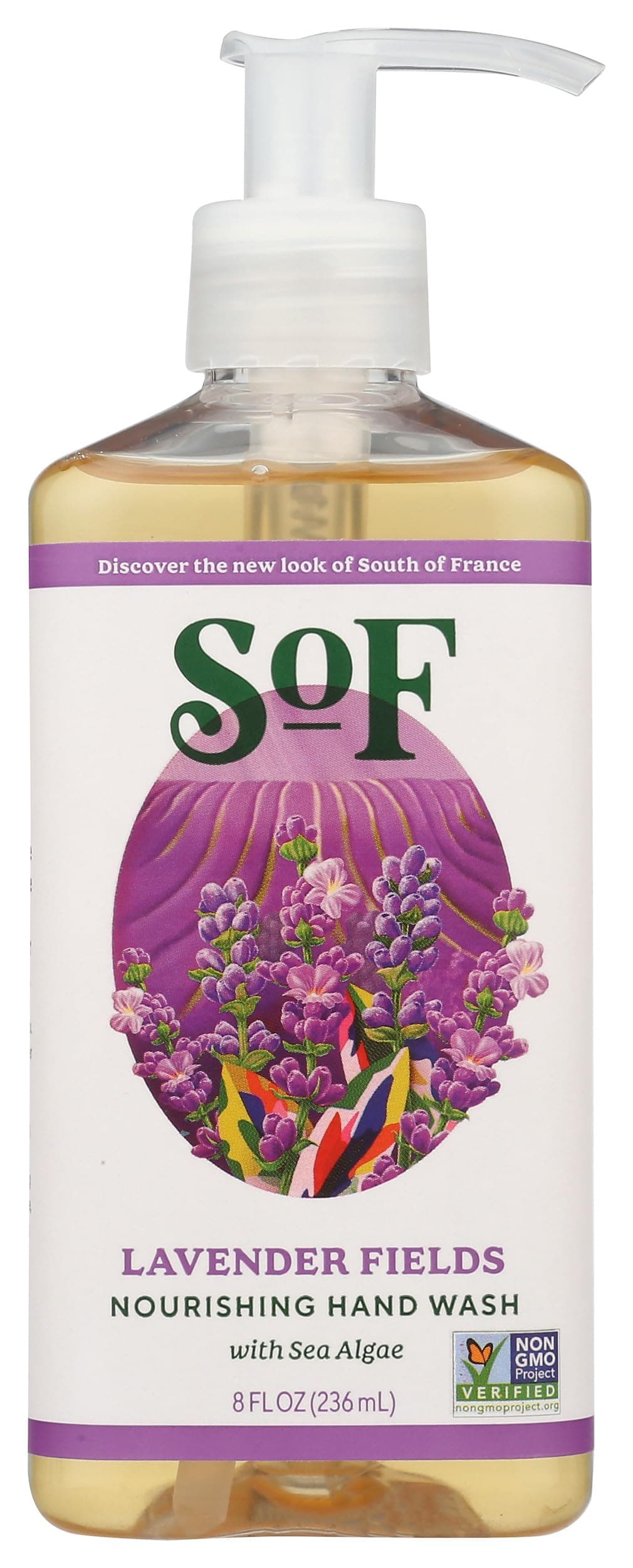 Liquid Soap by South of France - 8 oz, Lavender