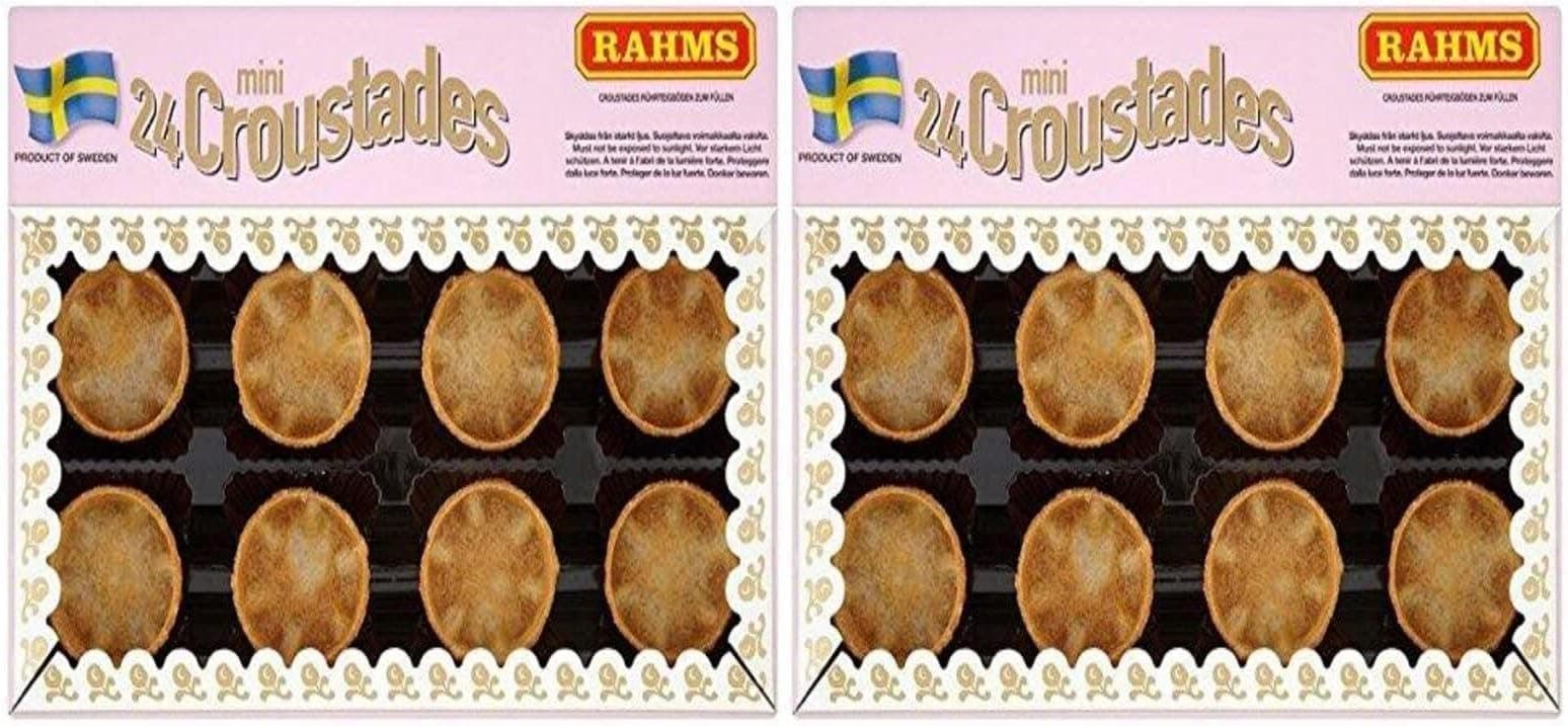 Rahms Mini Croustade Cups 24 per pack 50g - Pack of 2