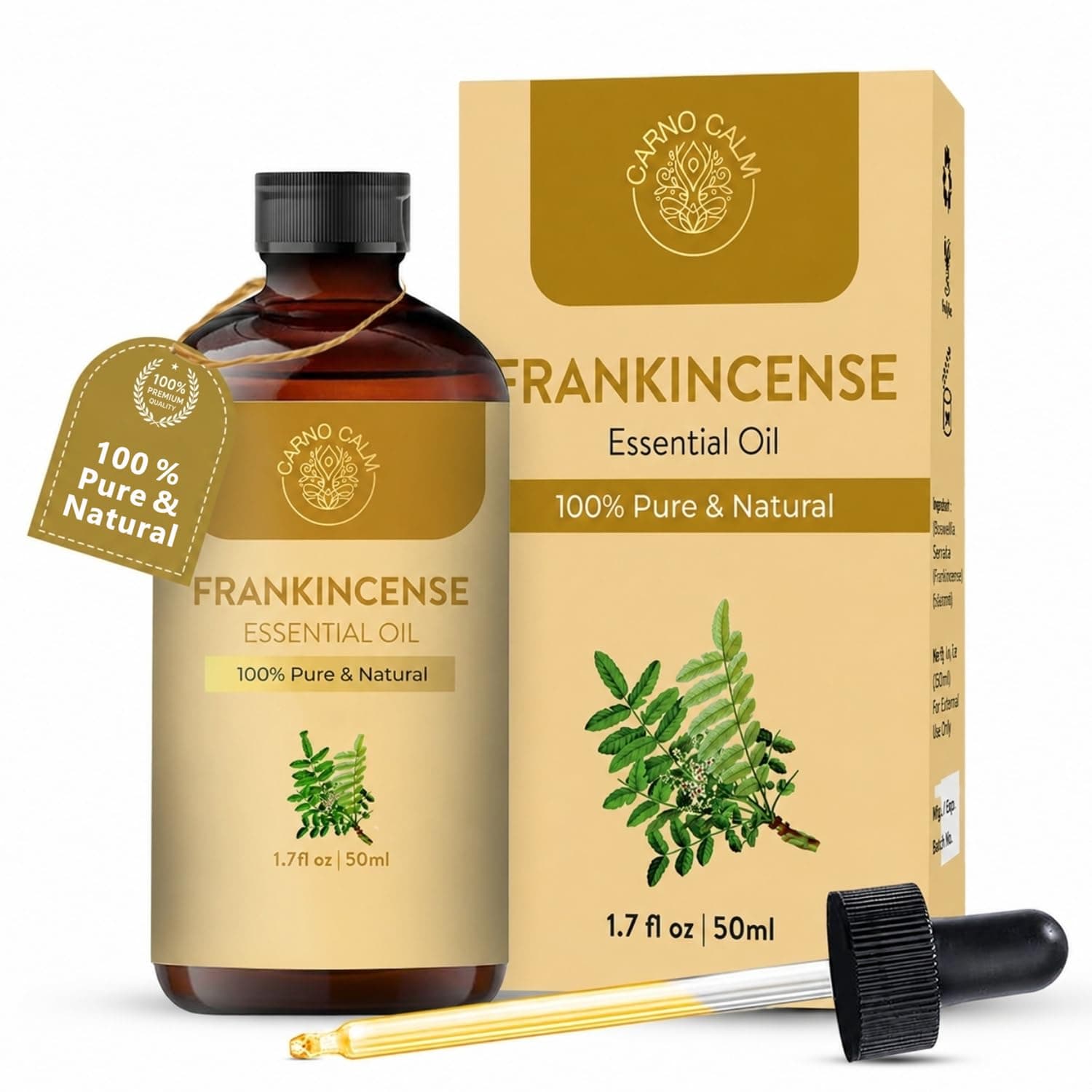 Carno Calm Frankincense Essential Oil, 50 ml