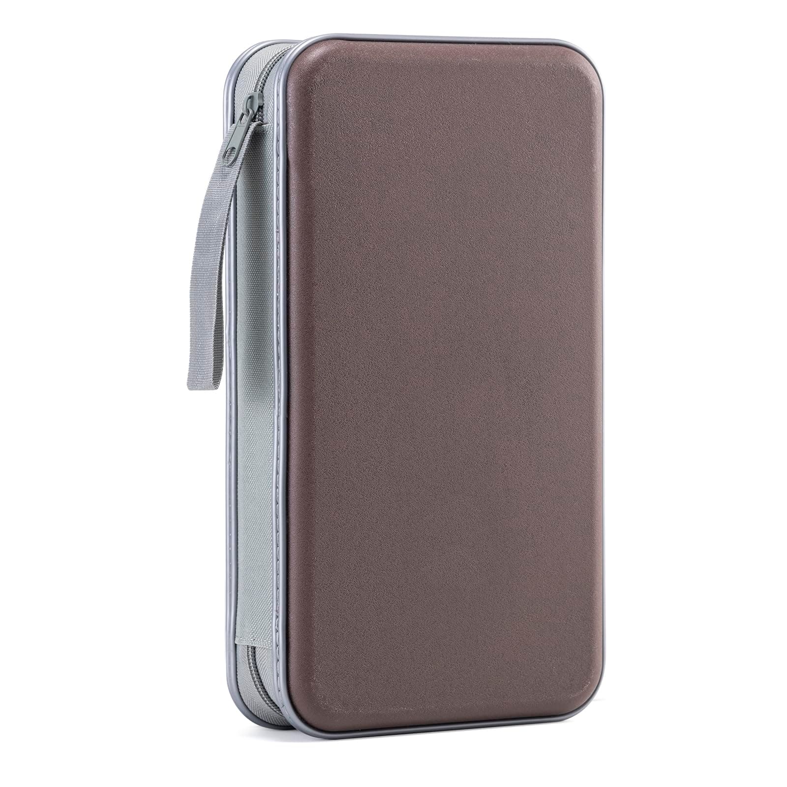 LIOVODE DVD Case,96 Capacity CD Case Holder Disc Storage Organizer for Car