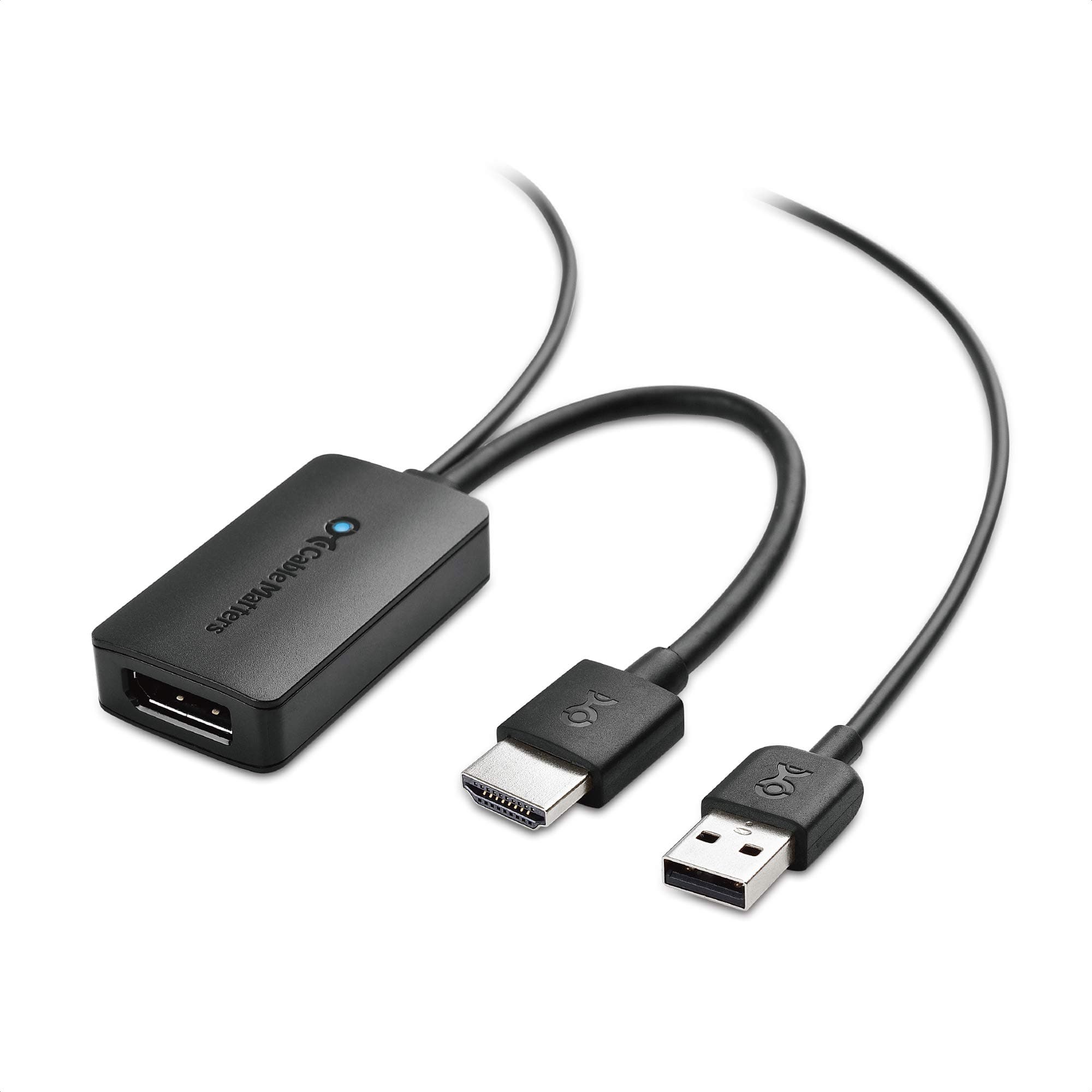 Cable Matters HDMI to DisplayPort Adapter, HDMI 2.0 to DP 1.2, 4K@60Hz