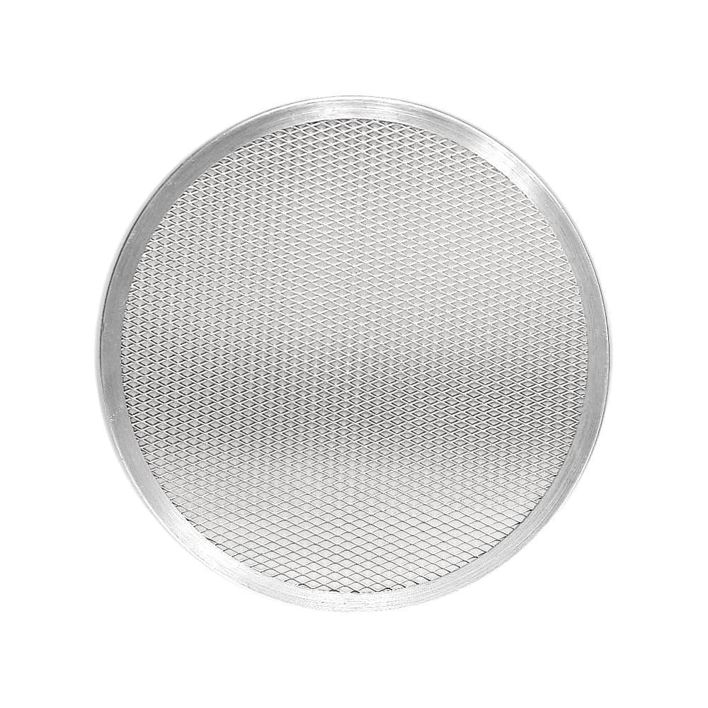 Fonteme 8-inch Aluminum Pizza Screen | Commercial Grade Pizza/Baking Screen for Oven | Pizza Baking Tray for Home And Restaurant | Round, Aluminum, 8-inch [1PK]
