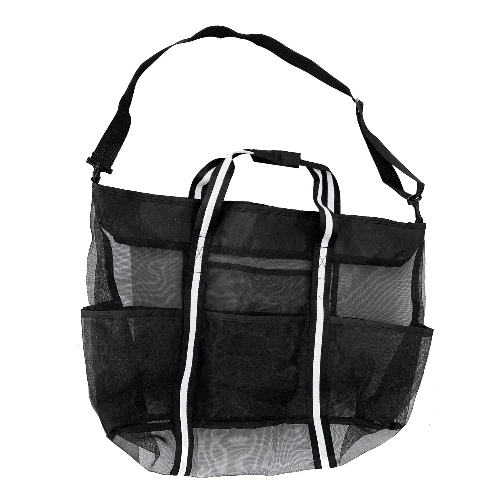 pizarra Summer Mesh Beach Bag One Shoulder Shopping Bag for Towels Mesh Travel Handbag Toys Organizer Waterproof Underwear Swimming Storage Bag
