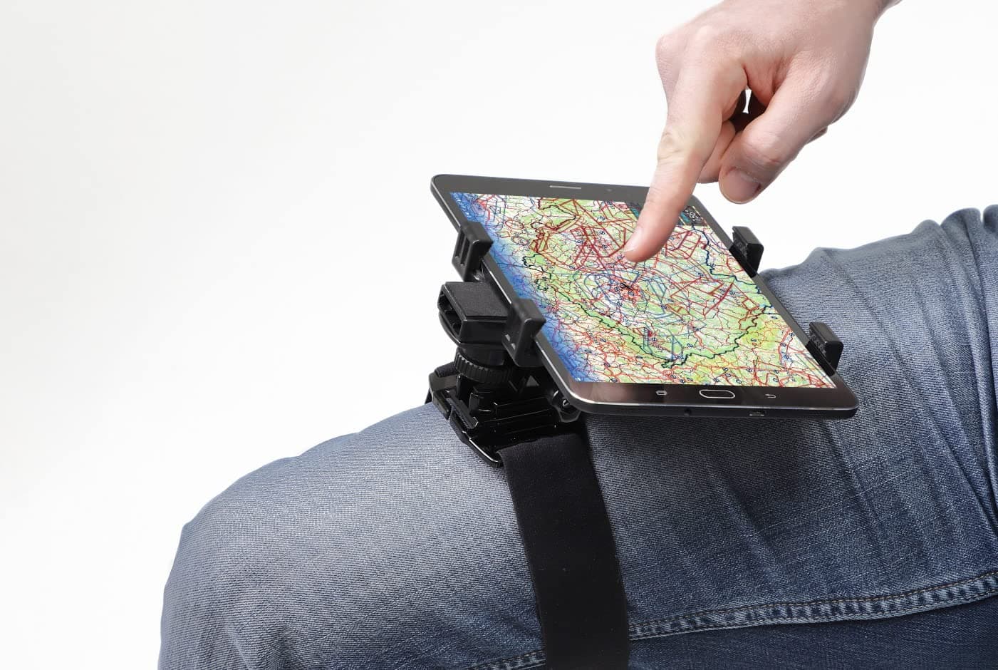 Pilot Kneeboard for Smartphones, Mini Tablets, iPhone, iPad mini, Android