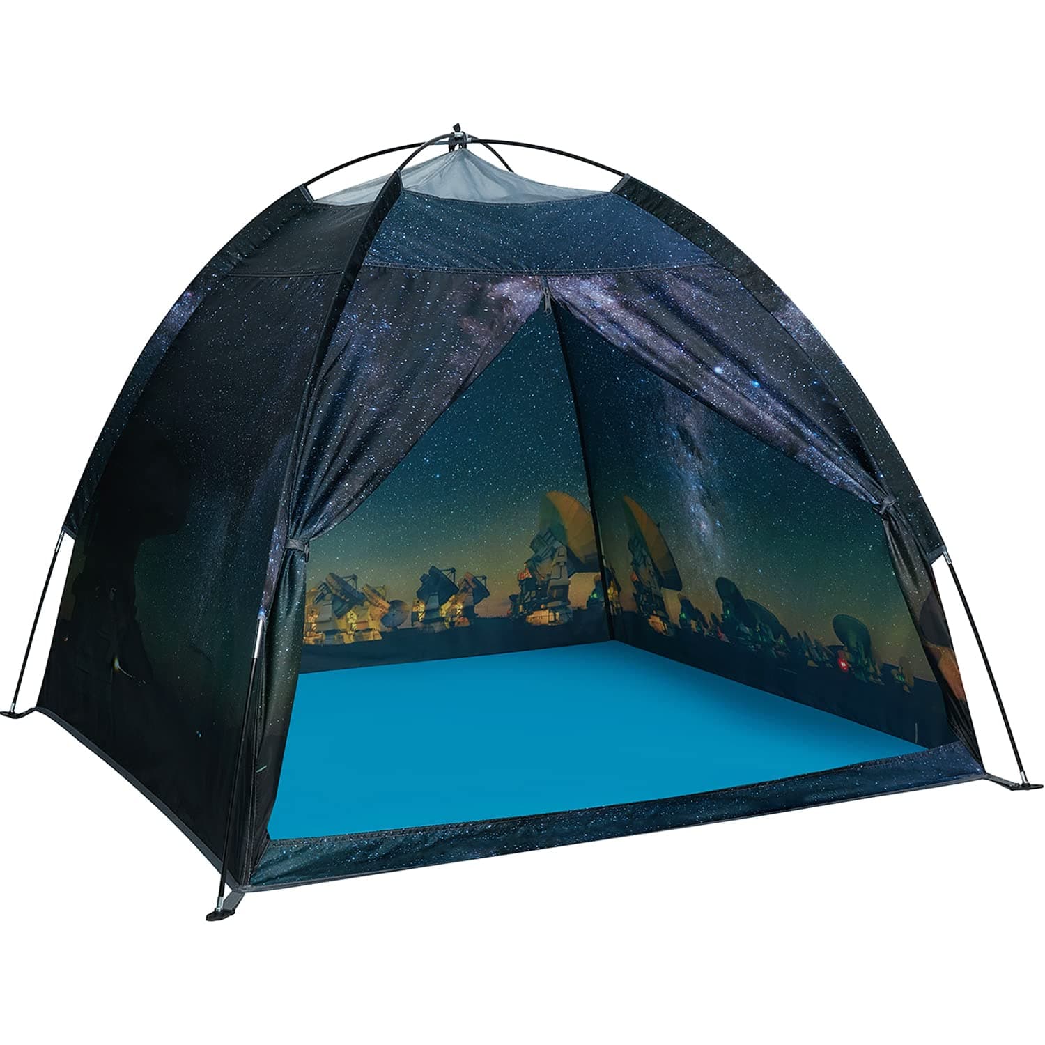 Mnagant Kids Play Tent Imaginative Play Popup Tent Space World Tent for Kids Indoor/Outdoor Fun-Kids Galaxy Dome Tent Playhouse for Boys and Girls,Perfect Kid’s Gift- 47" x 47" x 43"