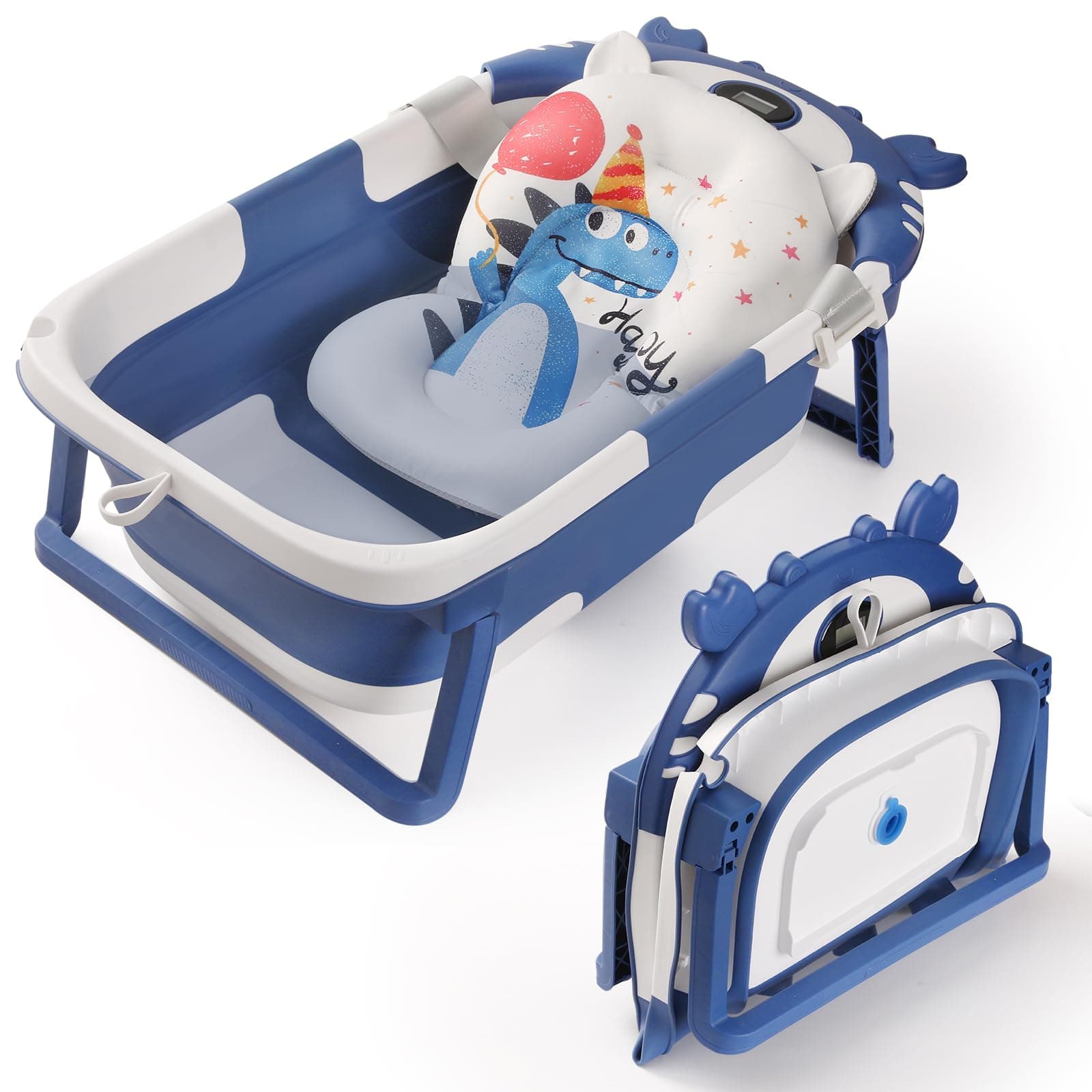 Collapsible Bathtub Blue1