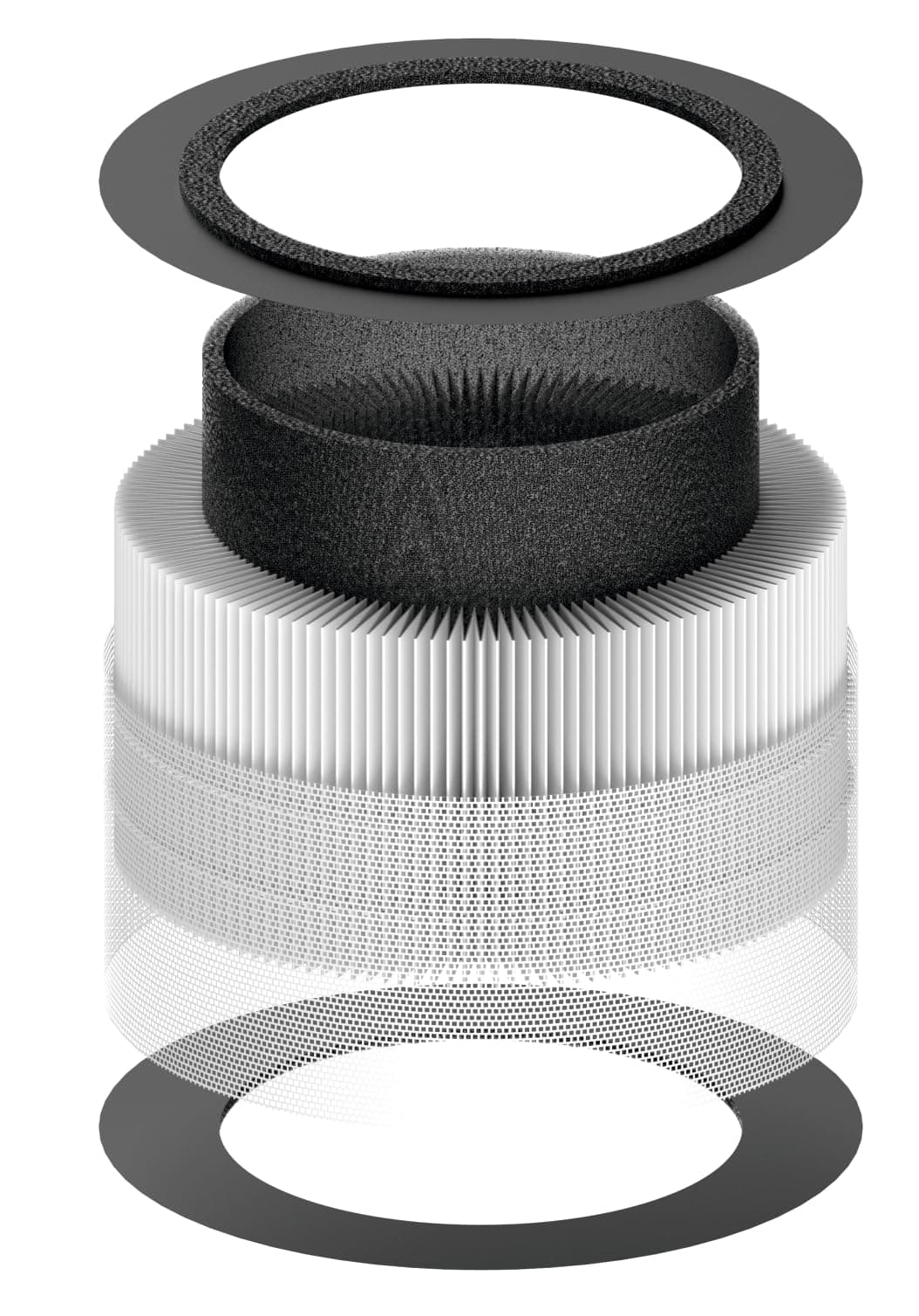 Honeywell Air Touch V1 3-in-1 Compound with Pre-Filter, H13 HEPA & Activated Carbon, Removes 99.97% Allergens, Pollutants, PM2.5, VOCs, Smoke & Odour