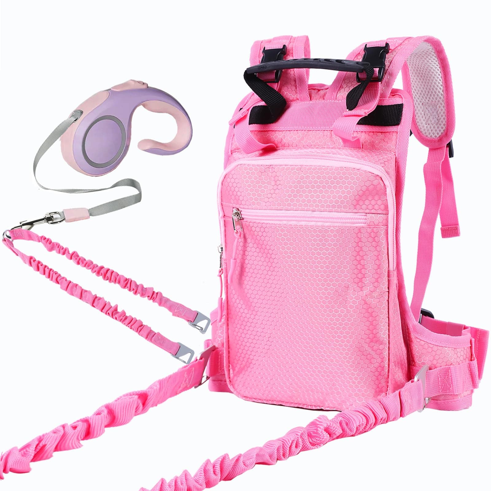 Ski and Snowboard Trainer for Kids with Retractable Leash and Absorb bungees Learn to Ski and Teach Your Child The Speed Control of Skiing