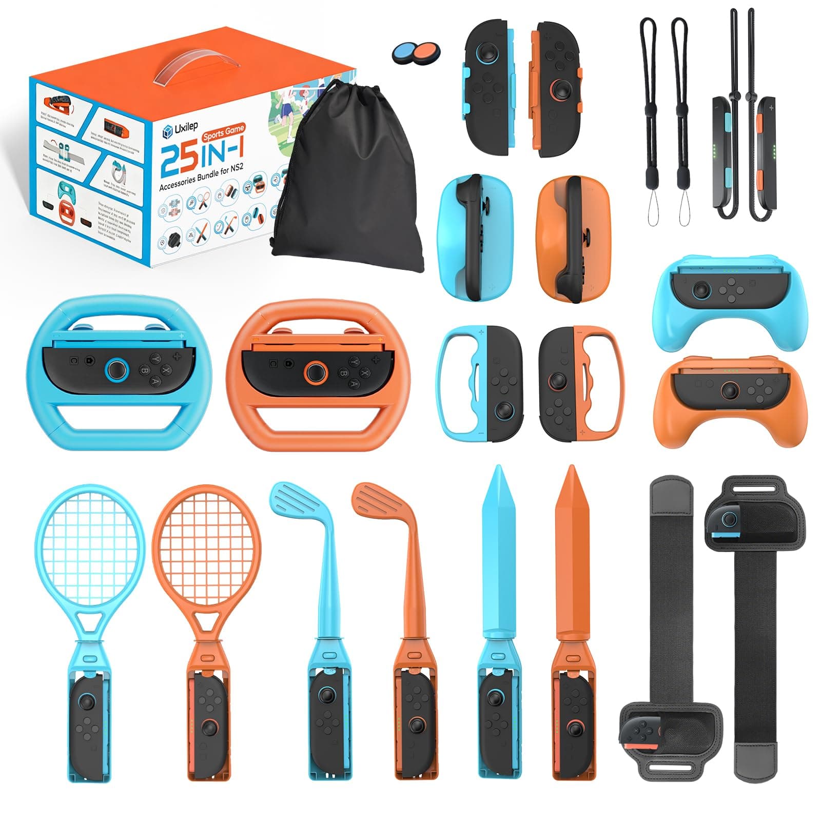 Switch 2 Sports Games Accessories Bundle for Nintendo Switch 2