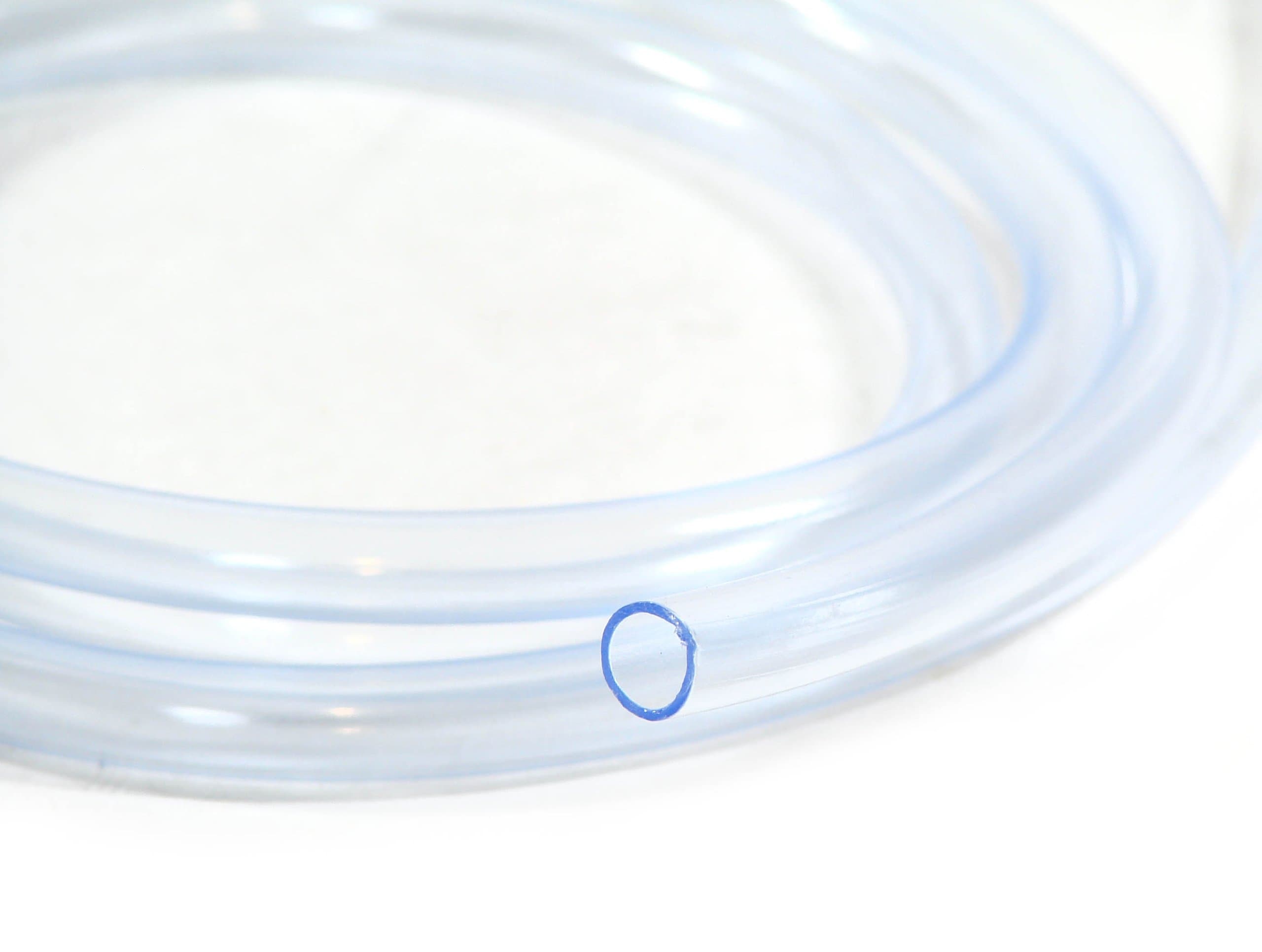 Inner 5/16" Outer 11mm 3.3 Ft 1 Metre PVC Clear Tubing Flexible Air Food Water Delivery Feeding Hose Garden Pond Aquarium