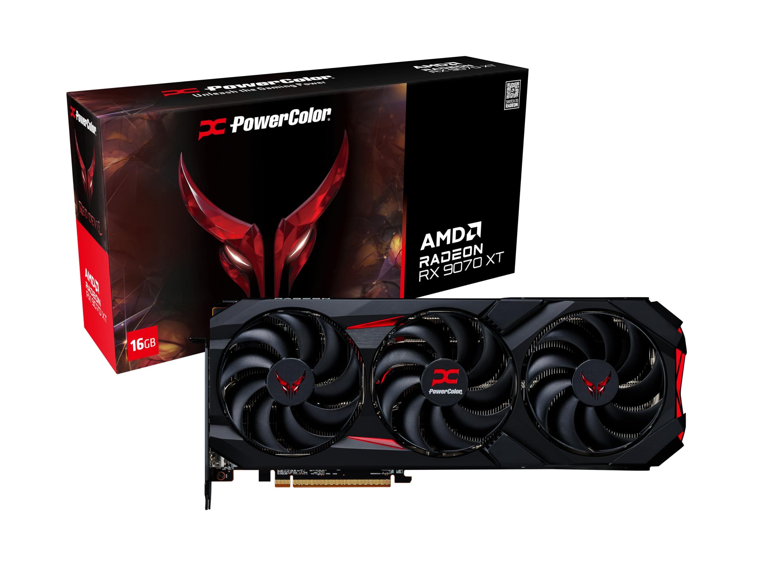 PowerColor Red Devil AMD Radeon RX 9070 XT 16GB GDDR6