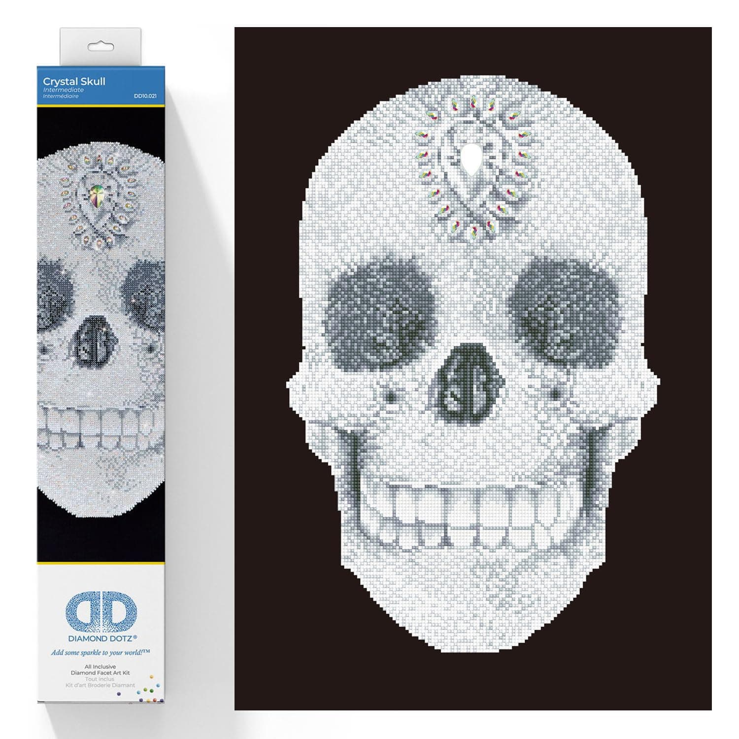 Diamond Dotz Kit Intermediate Crystal Skull