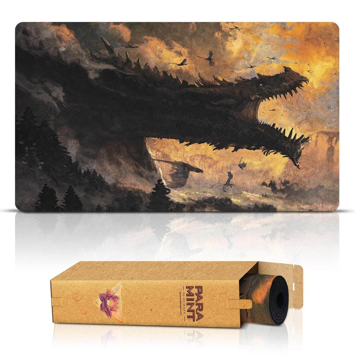 Paramint Ancalagon The Black - 24x14 Stitched MTG Playmat