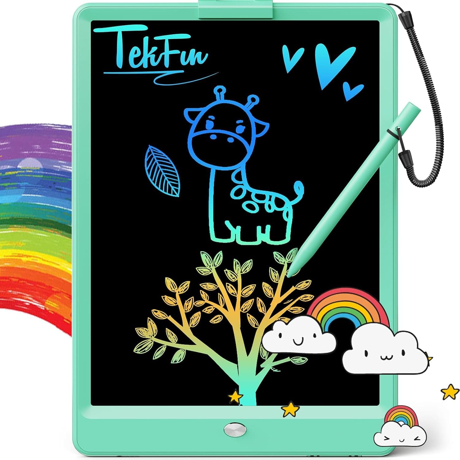 TEKFUN 12 Inch LCD Writing Tablet for Kids, Coloring Drawing Pad