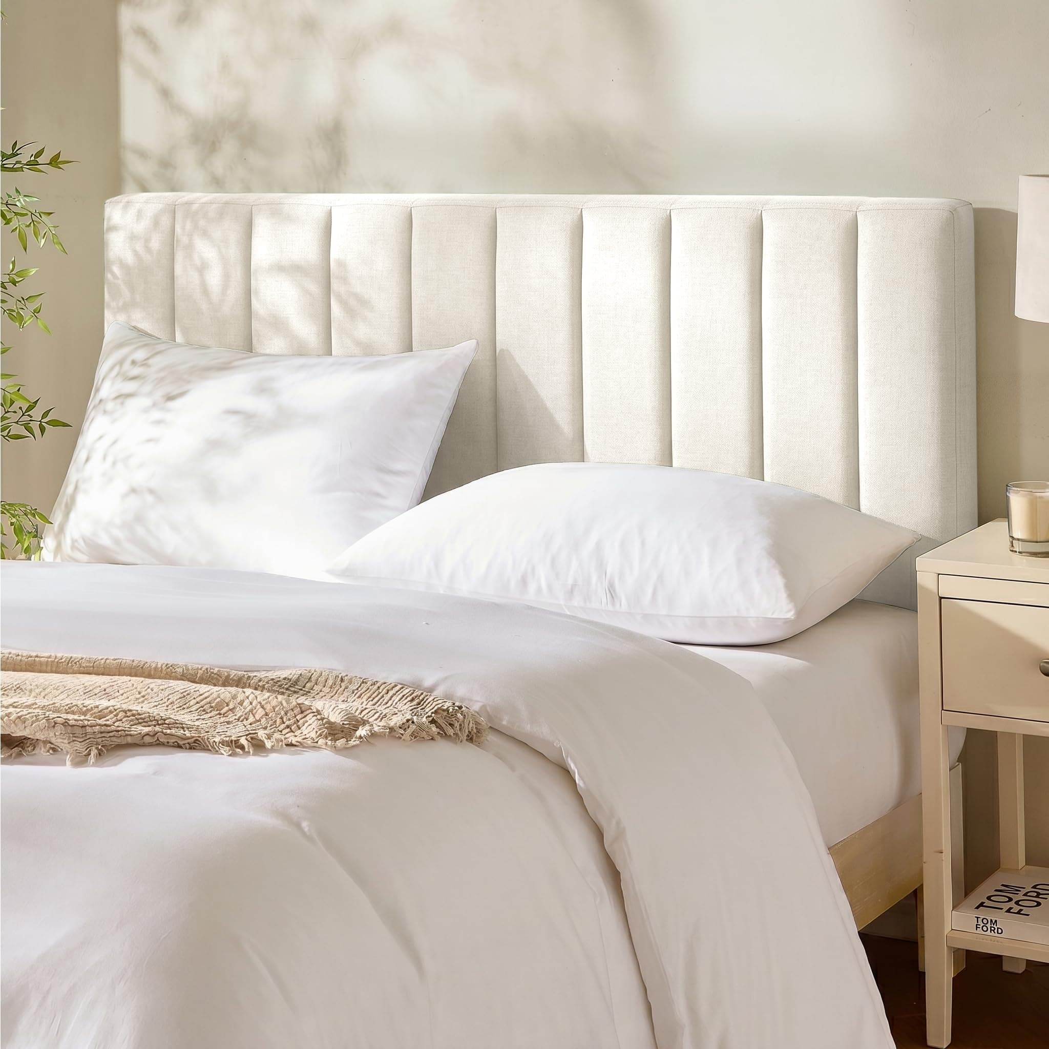 Hearth & Harbor Wall Mounted Full Headboard Only, Bed Headboard Full Size