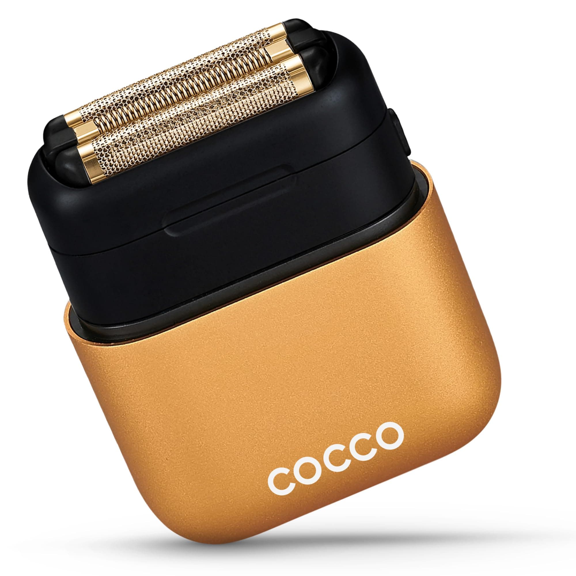 COCCO IMPACTO Micro Wet Dry Foil Shaver, Gold Titanium Triple Blade