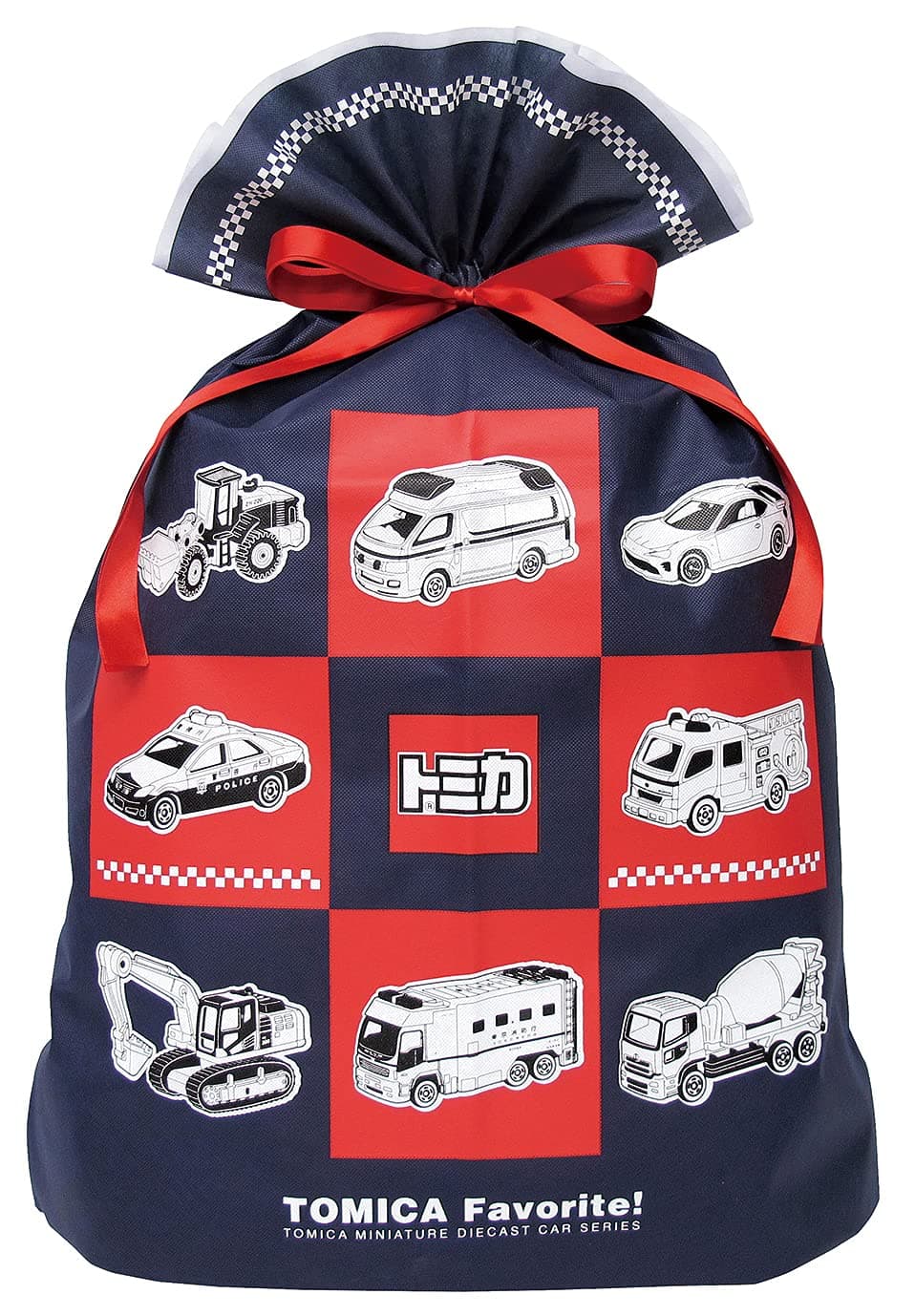 Indigo TA655 Takara Tomy Tomica Wrapping Bag Gift Bag 4L Navy