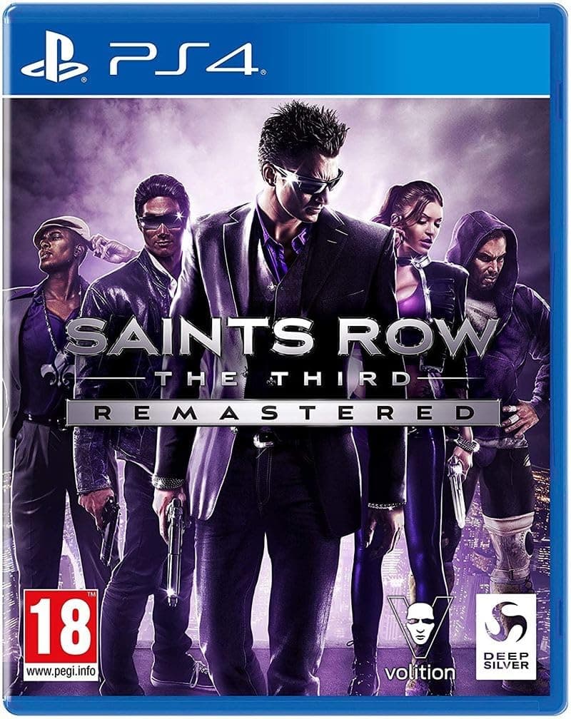 Saints Row The Third Remastered PS4 Game