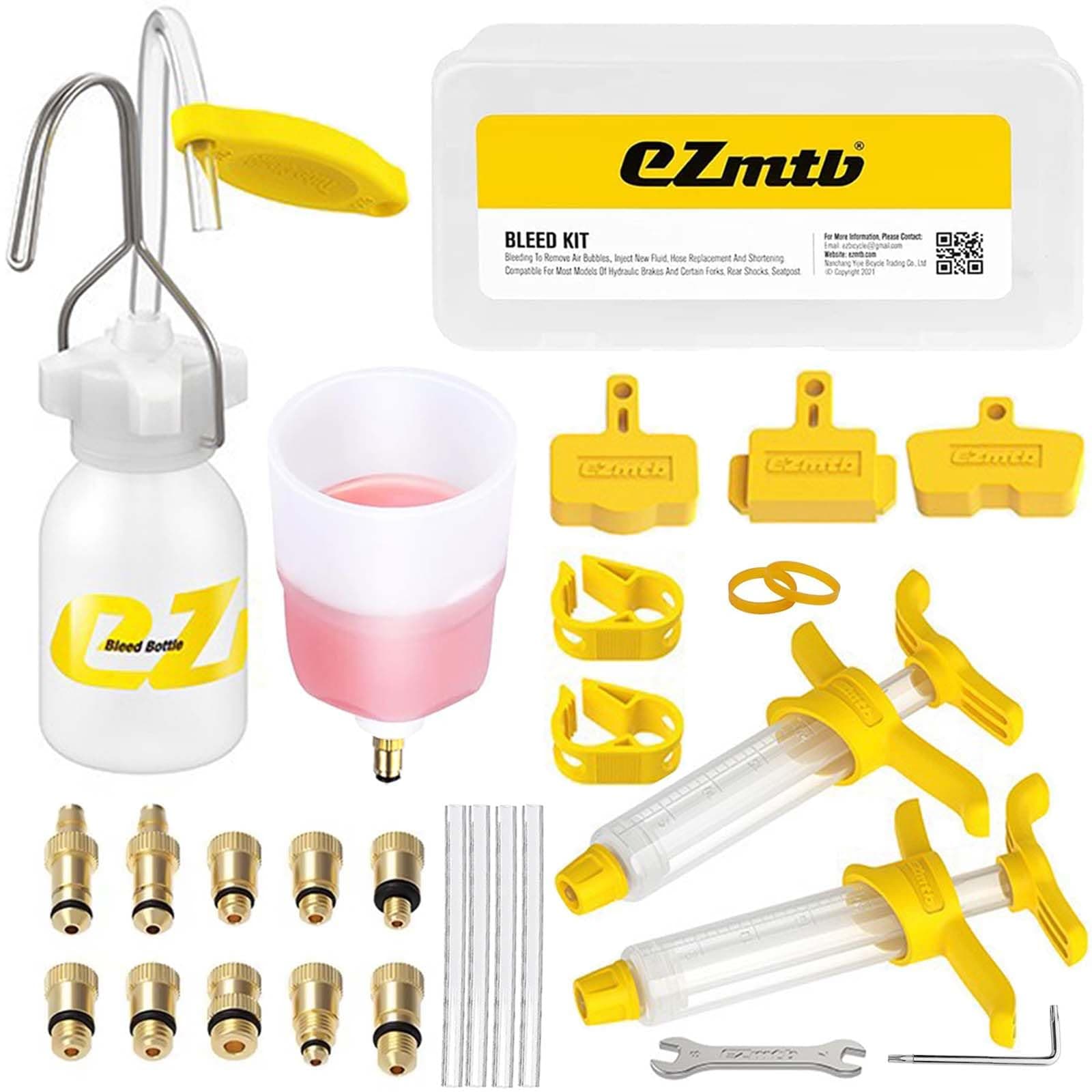 Brake Bleed Kit, Bicycle Bleeder Hydraulic Disc Brake Bleed Kit Tool for Shimano, for MAGURA, for TEKTRO, for SRAM Series Bike Brake Repair Tools