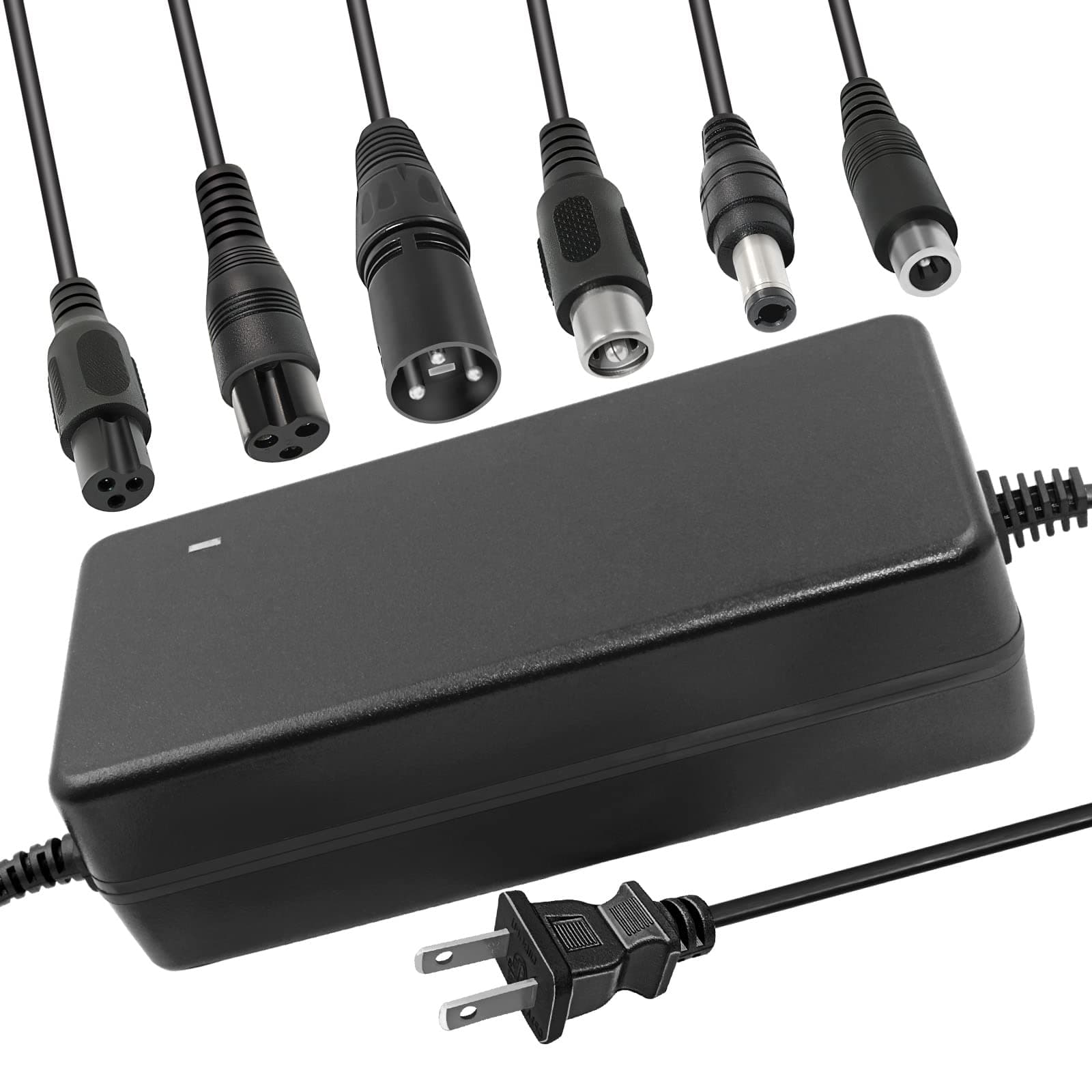 42V 2A Li-ion Battery Charger Multiple Plugs for Xiaomi M365 ES2/ES4/E22/ES1L Inline Connector 36V 10S