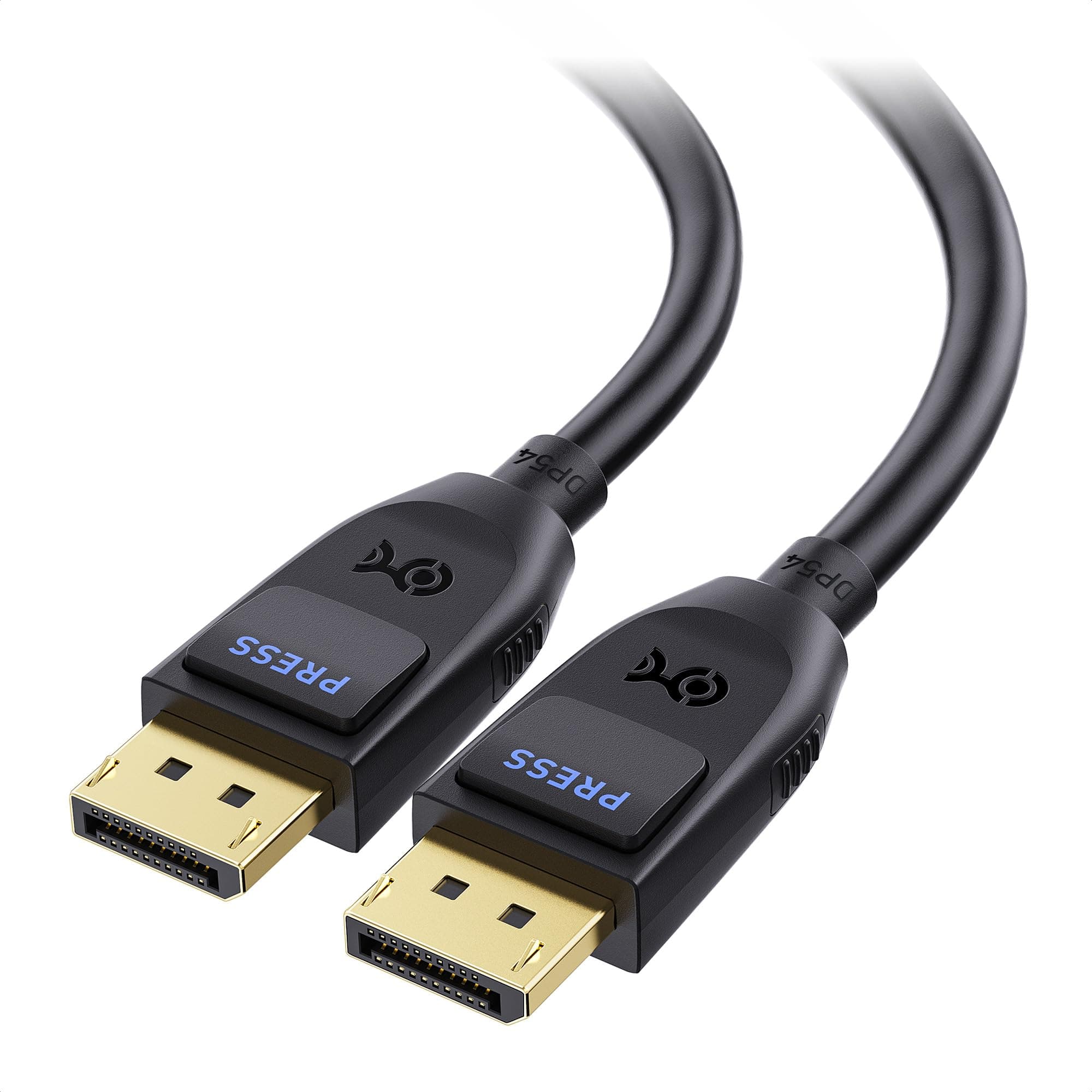 [VESA Certified] Cable Matters 54Gbps DisplayPort 2.1 Cable, 9.8ft / 3m