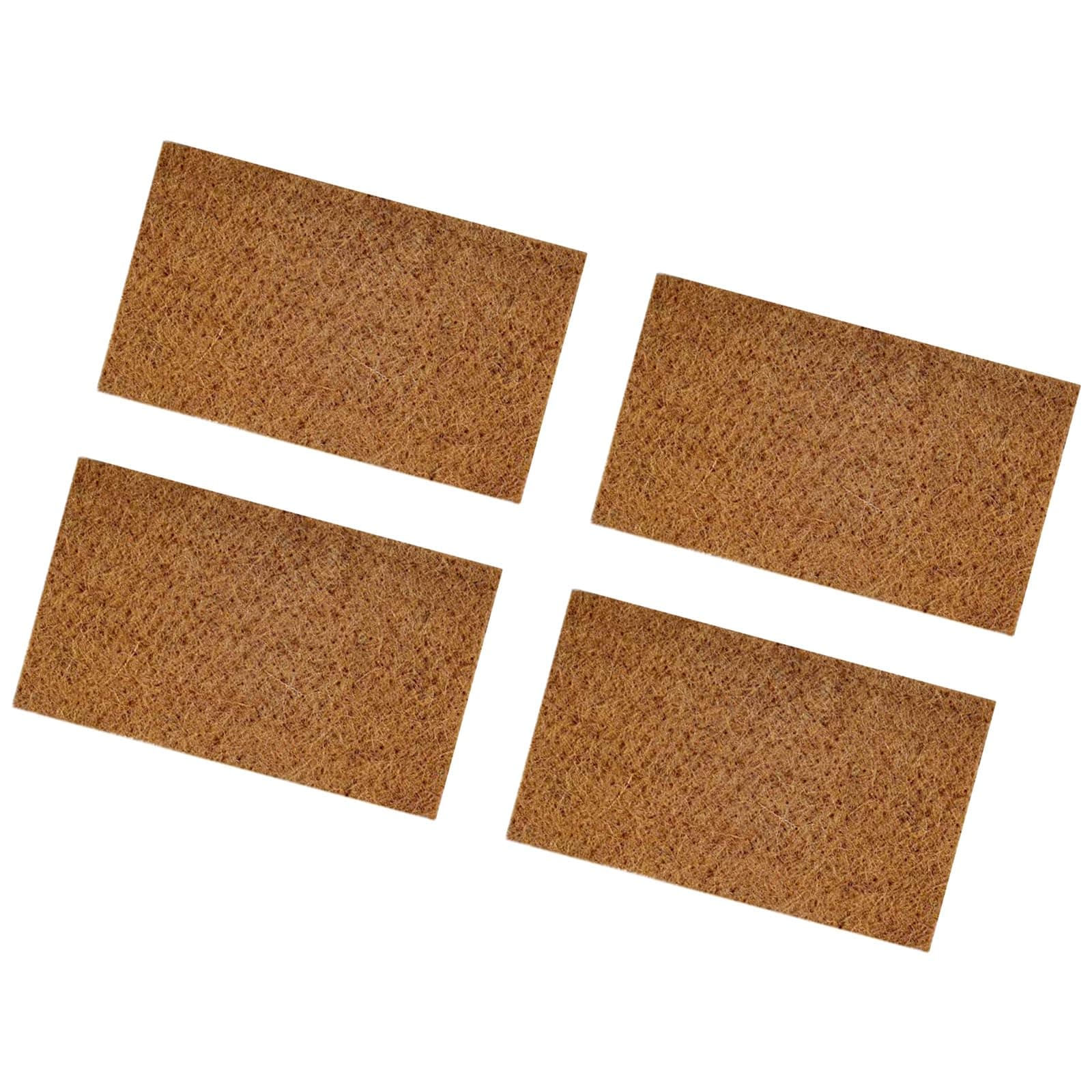 of 4 Coconuts Fiber Reptiles Carpet for Snake, 4 PCS S