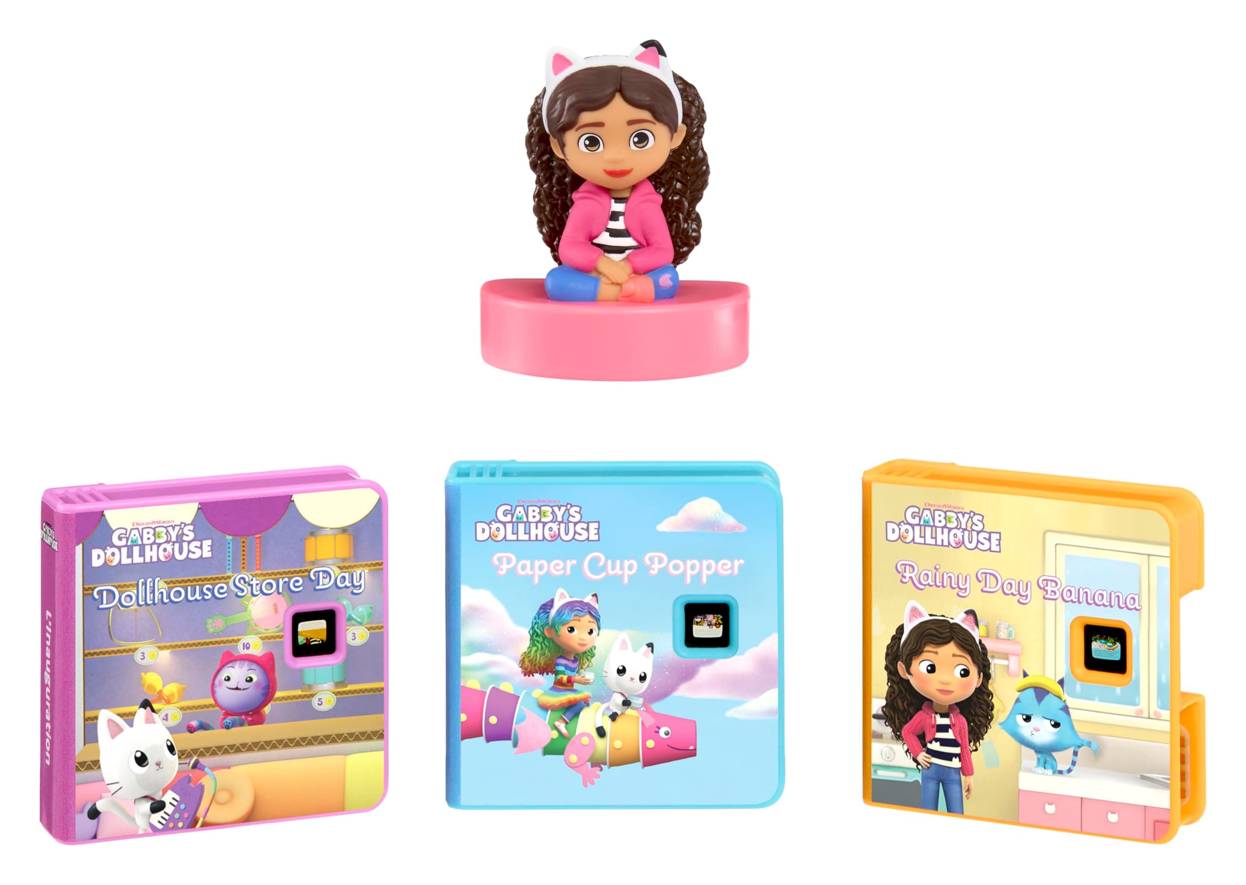 Little Tikes Story Dream Machine DreamWorks Animation's Gabby's Dollhouse Collection, 3 Stories, Character, Projects Storytime for Kids, Audio Fun Toy, Ages 3+ Years